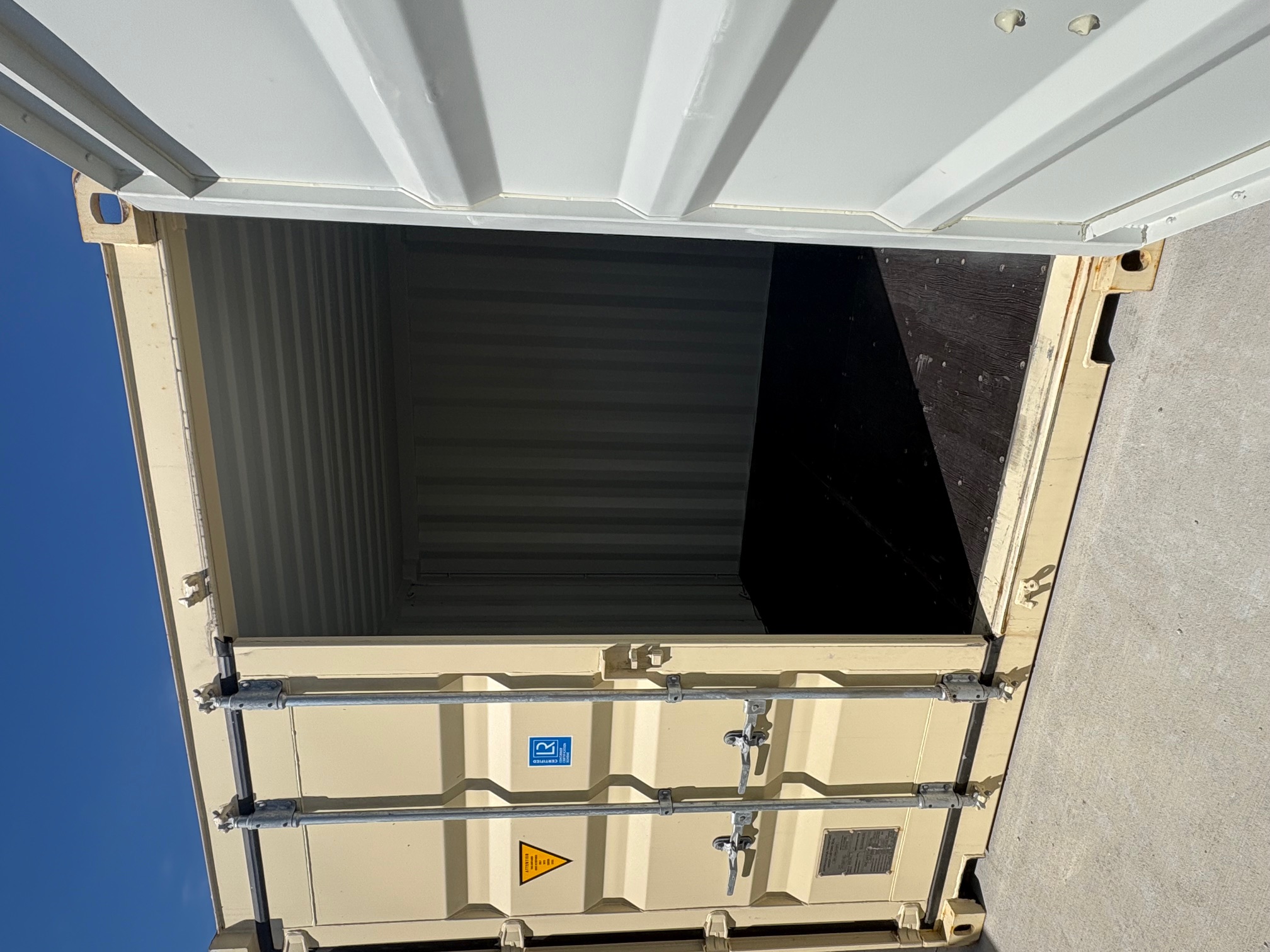 Interior view of the product