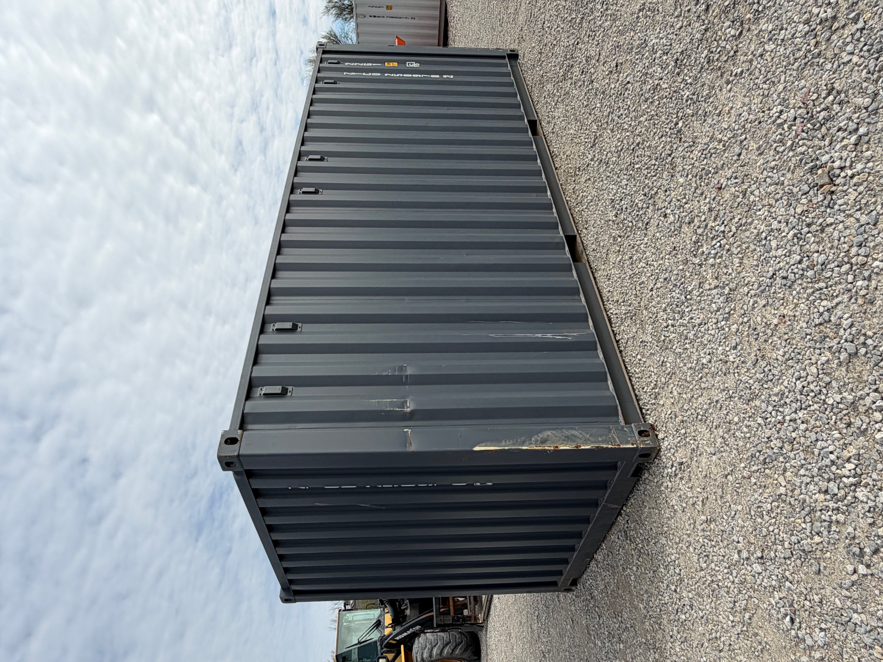 Rear corner view of the product