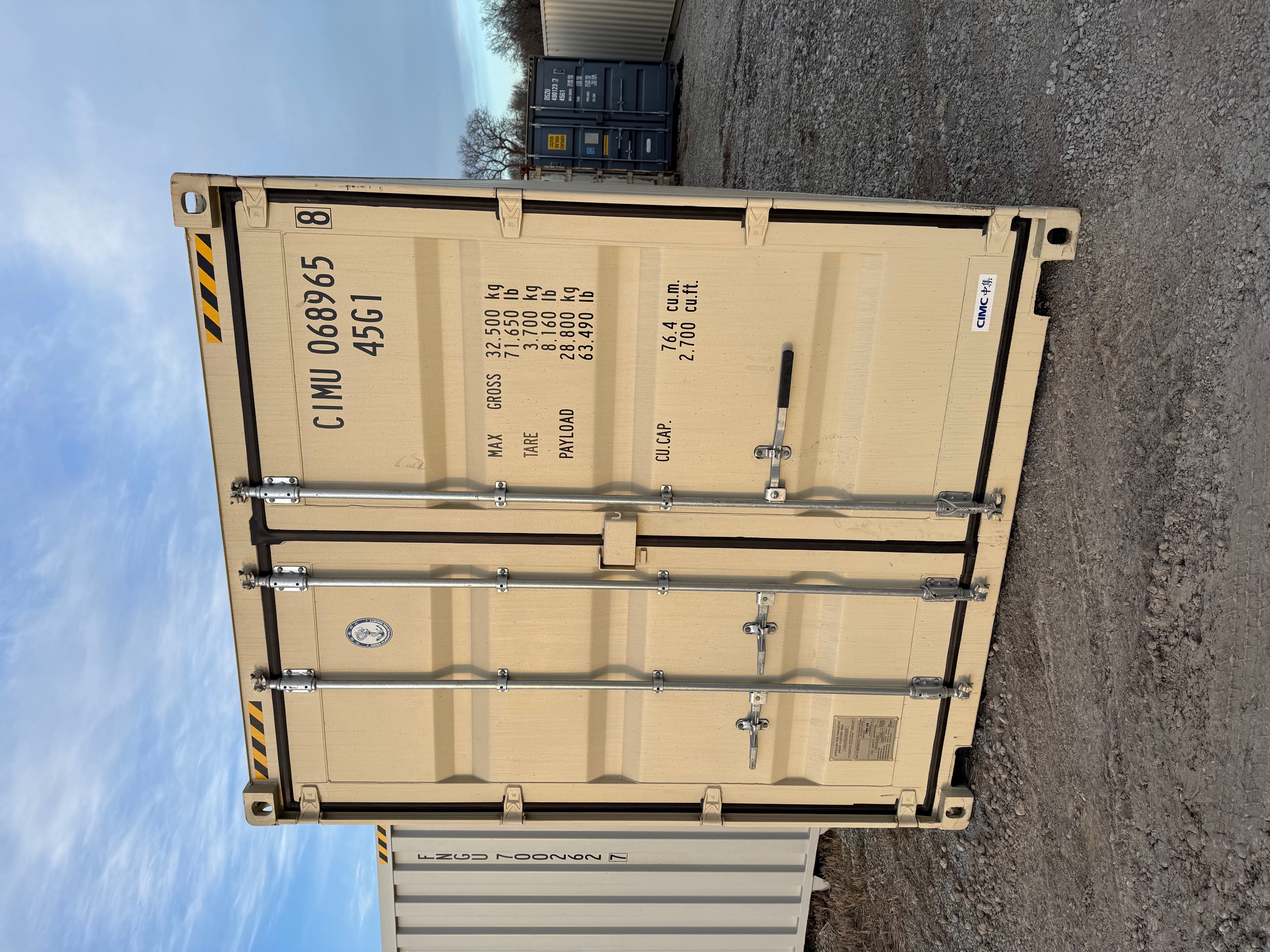 Front view of the product