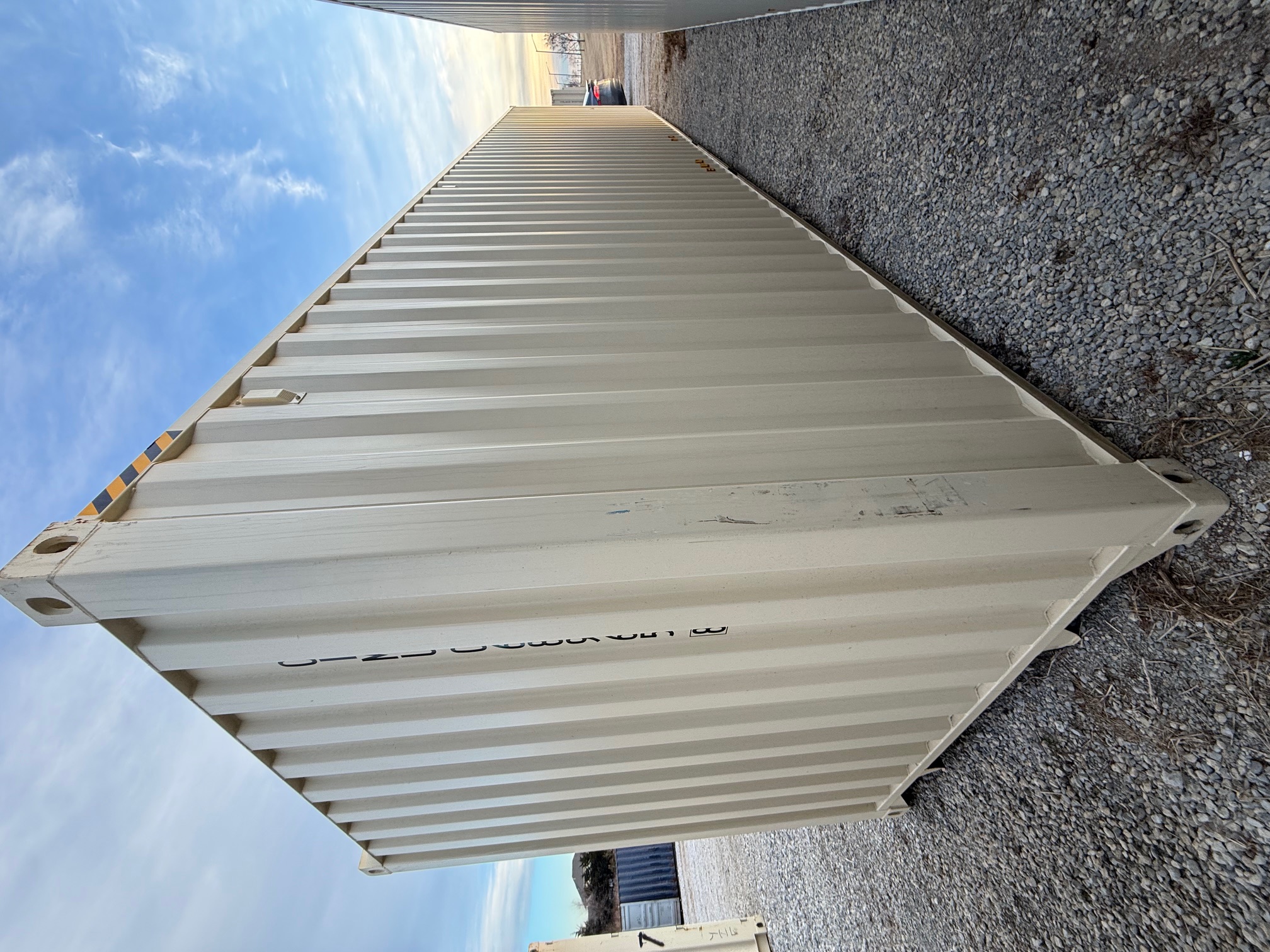 Rear corner view of the product