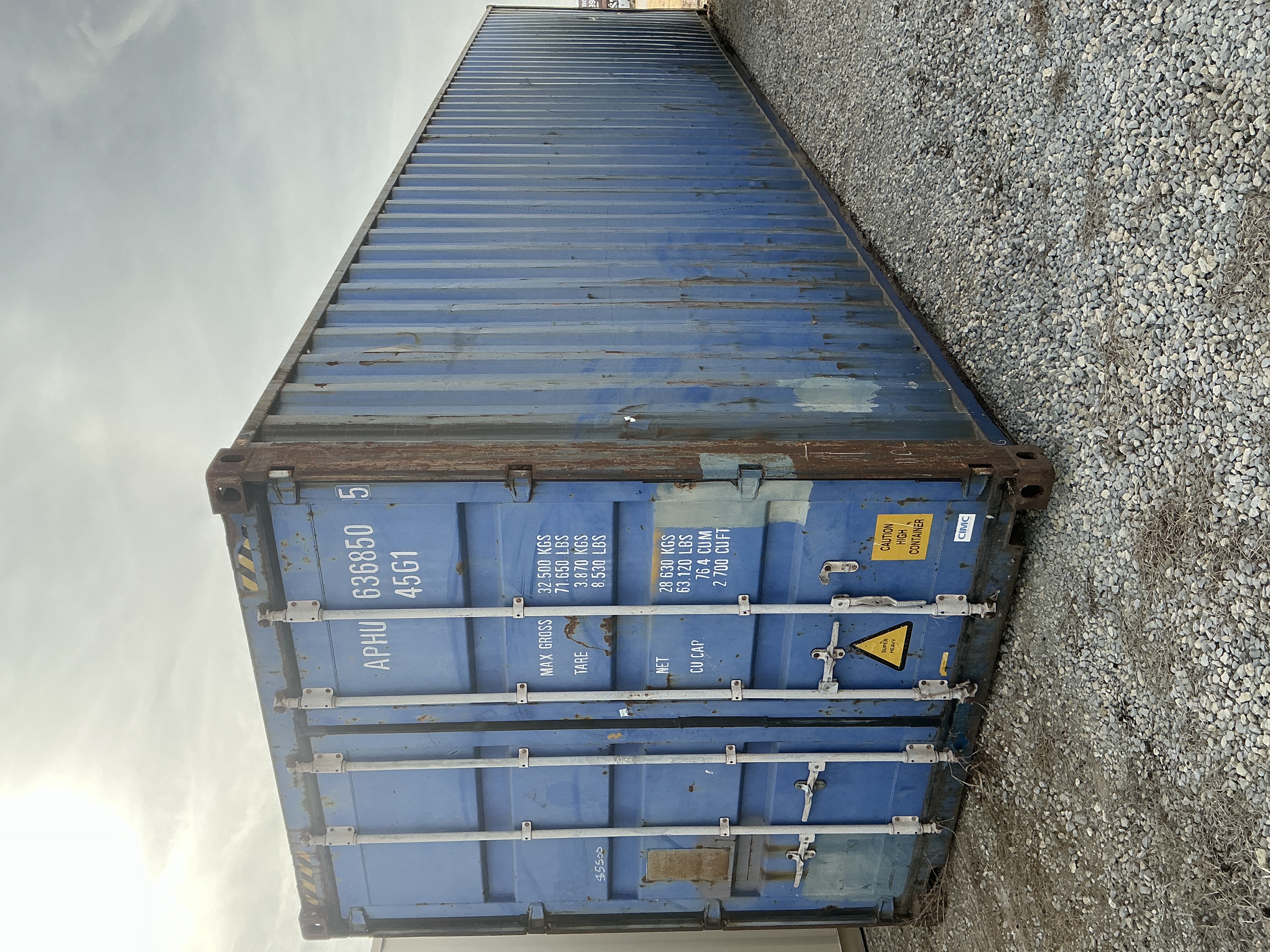 Front corner view of the product