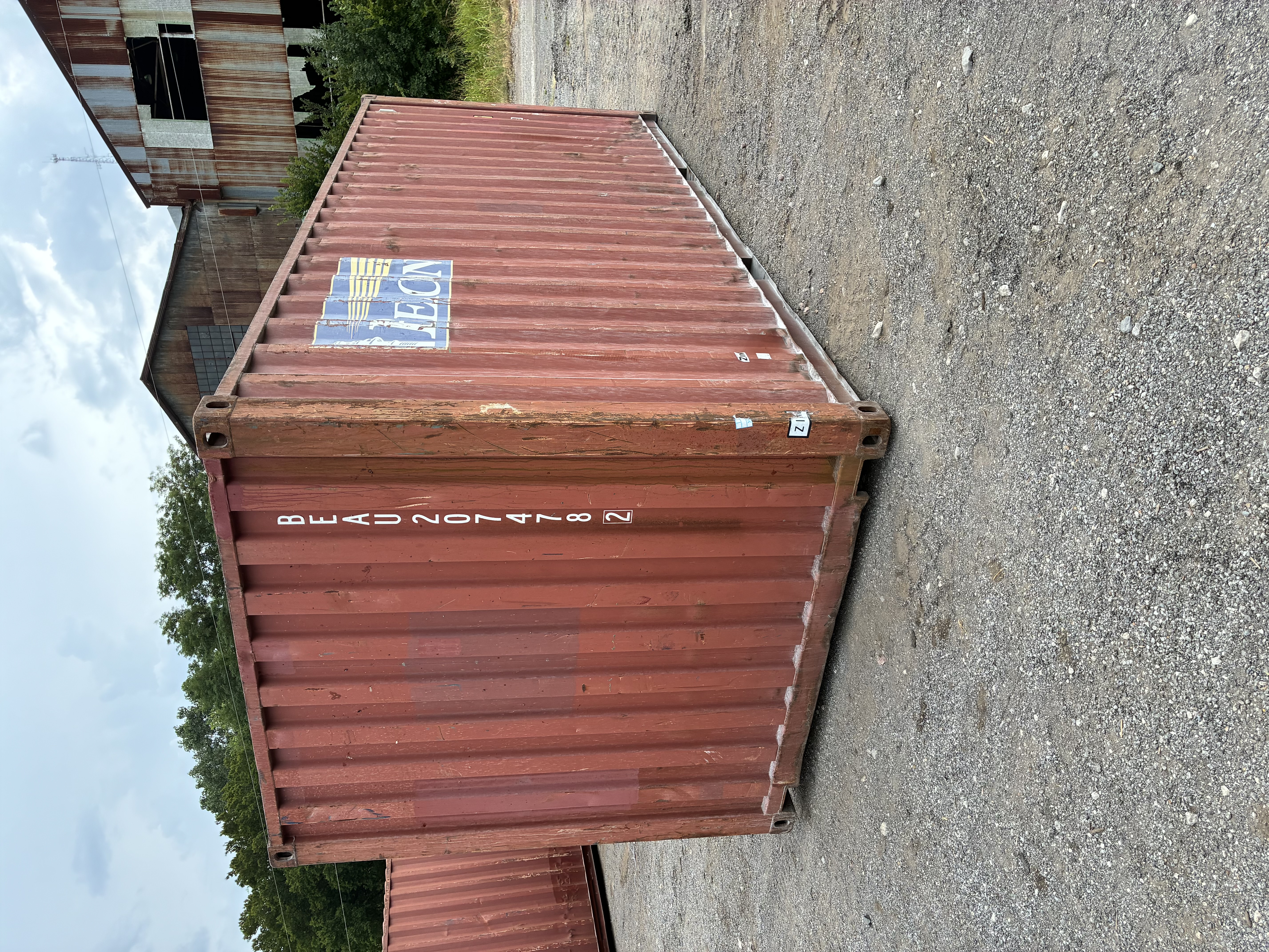 Rear corner view of the product
