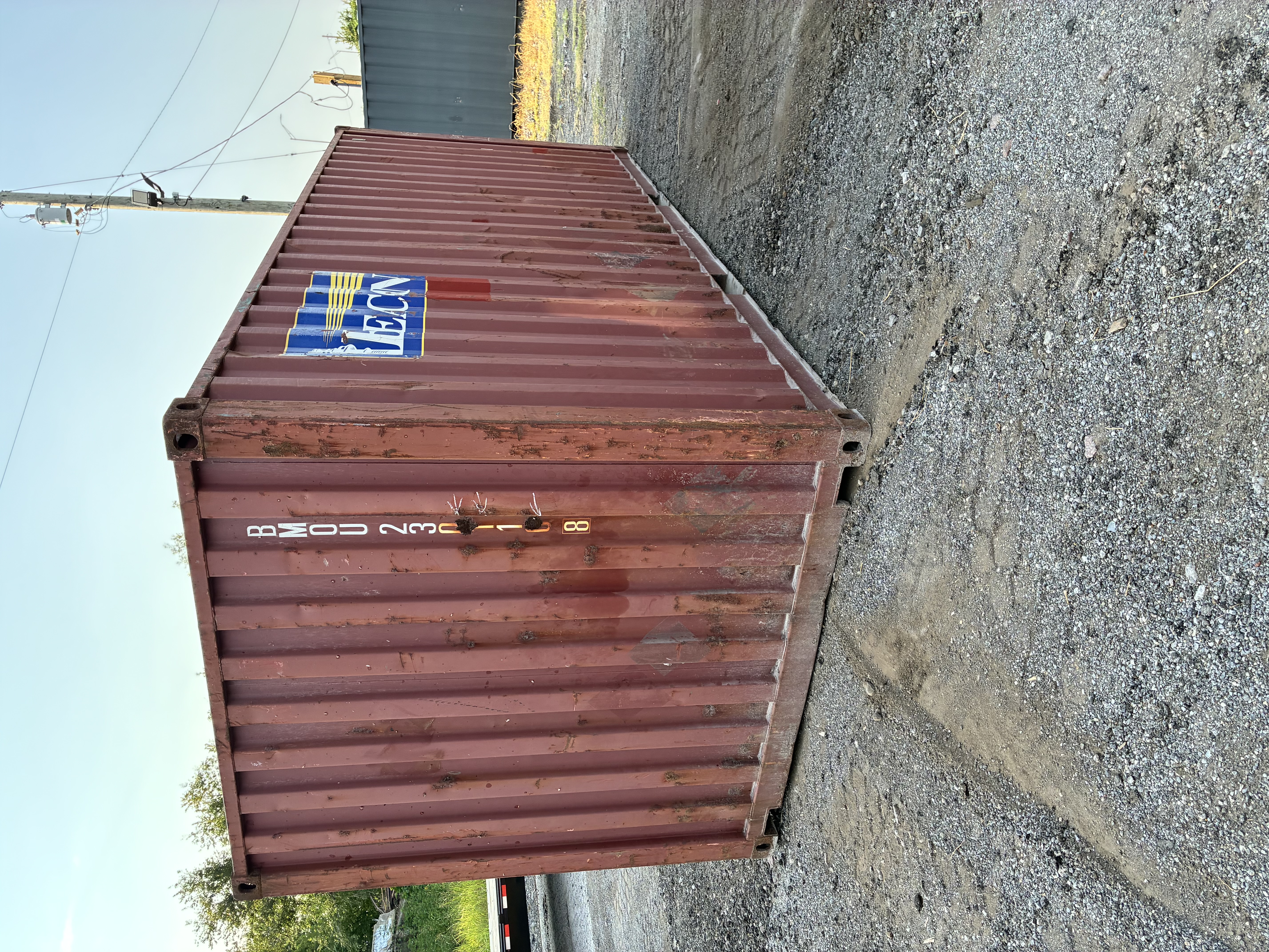 Rear corner view of the product