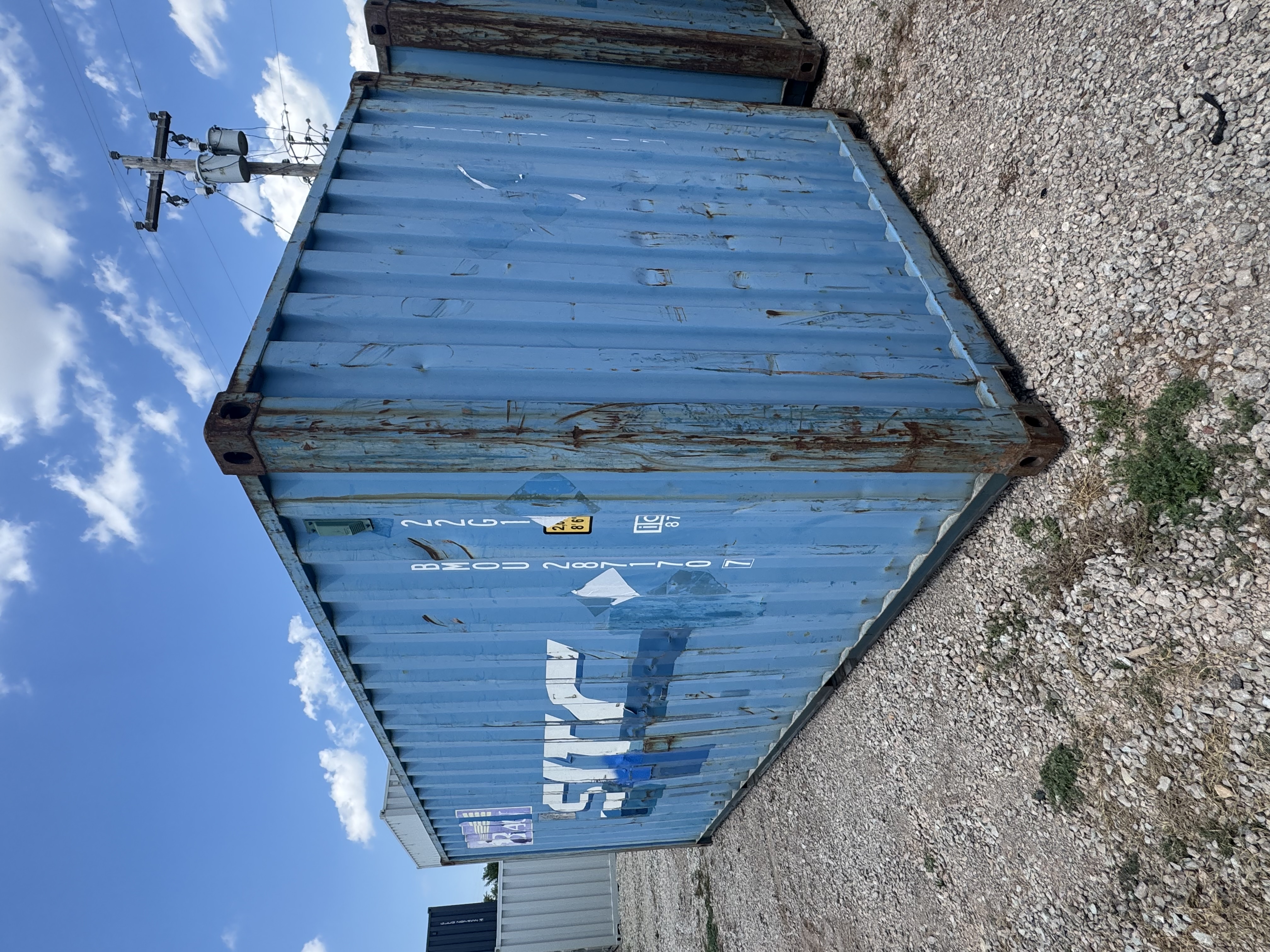 Front corner view of the product