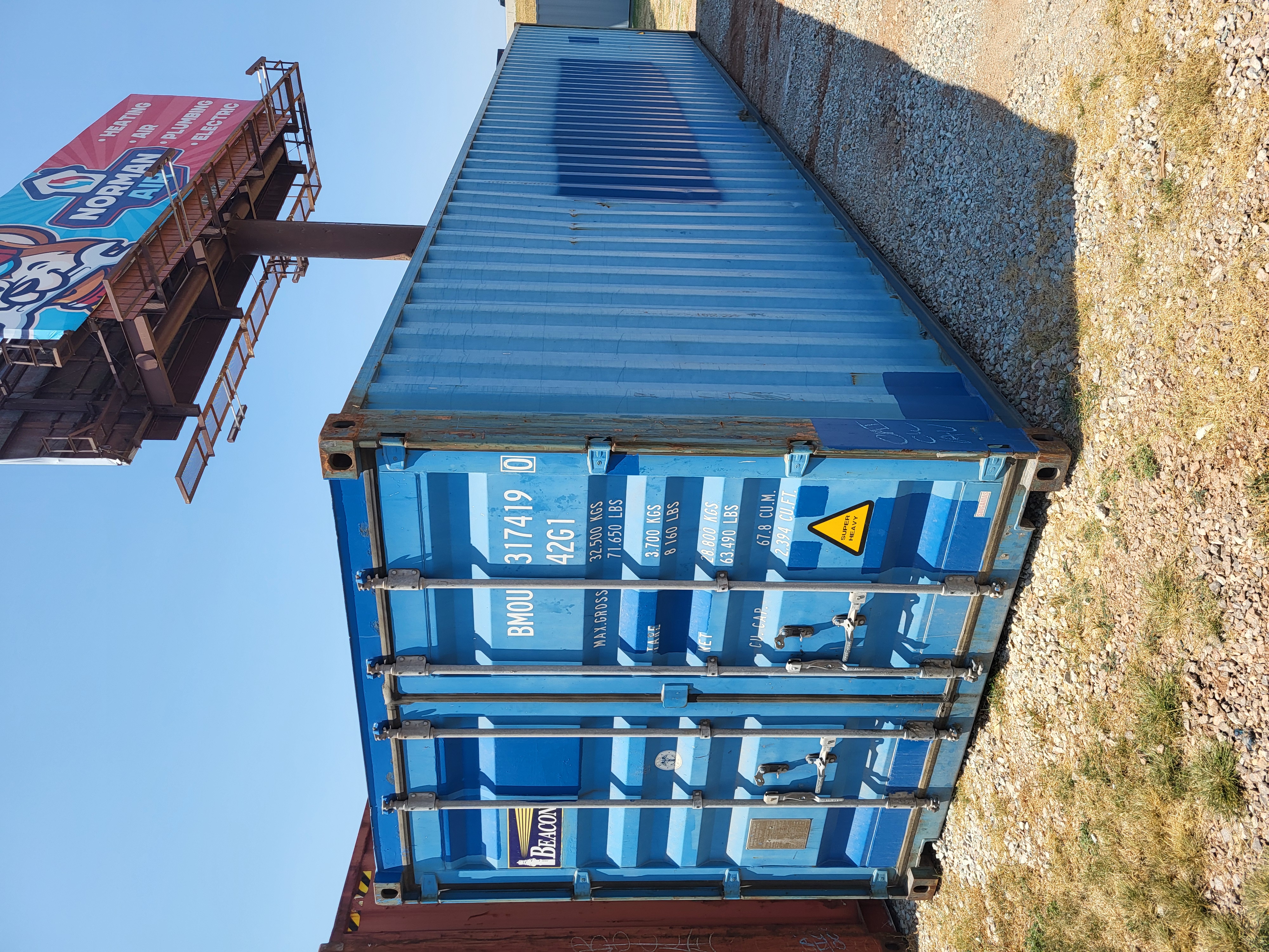 Front corner view of the product