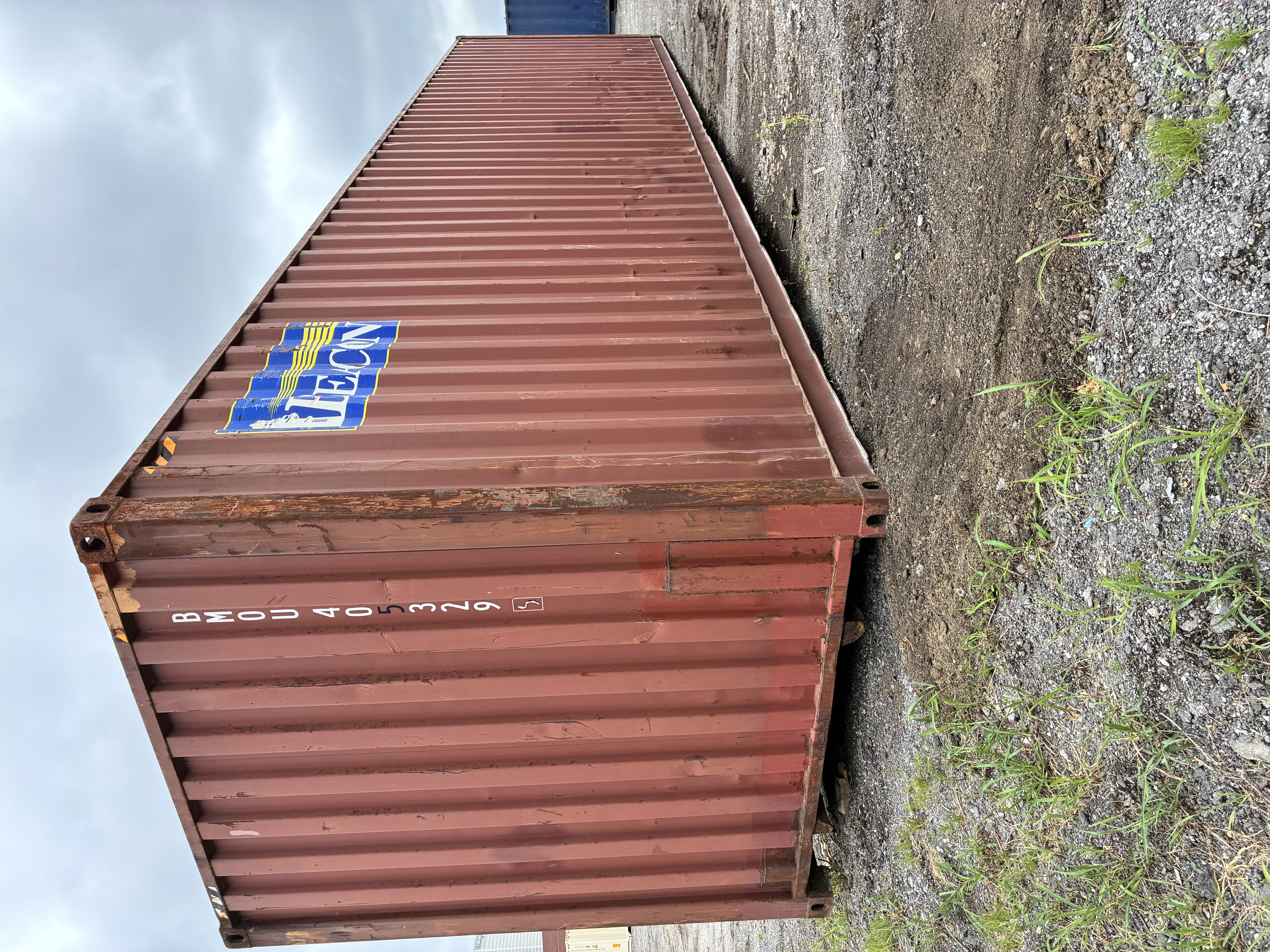 Rear corner view of the product