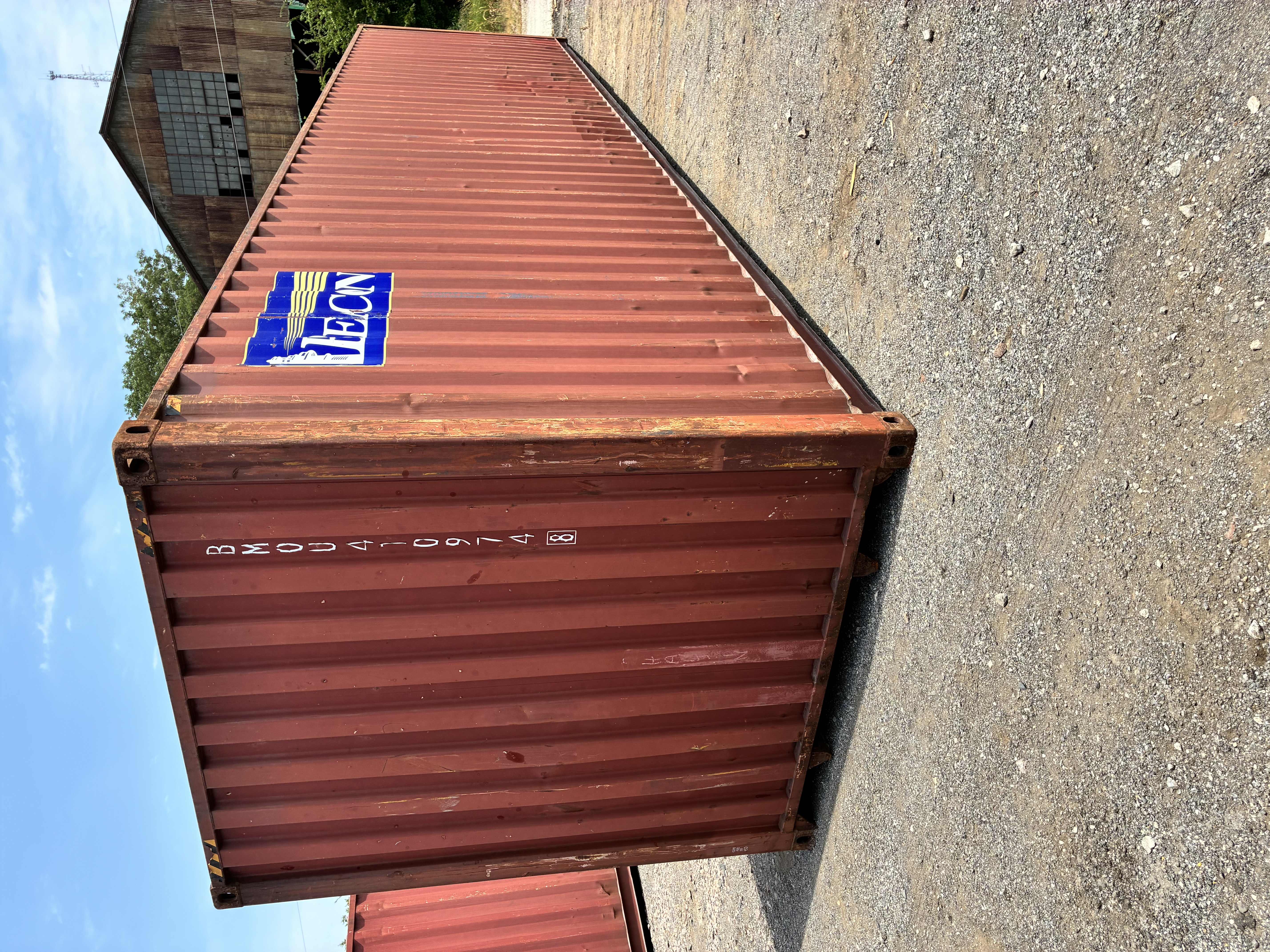 Rear corner view of the product