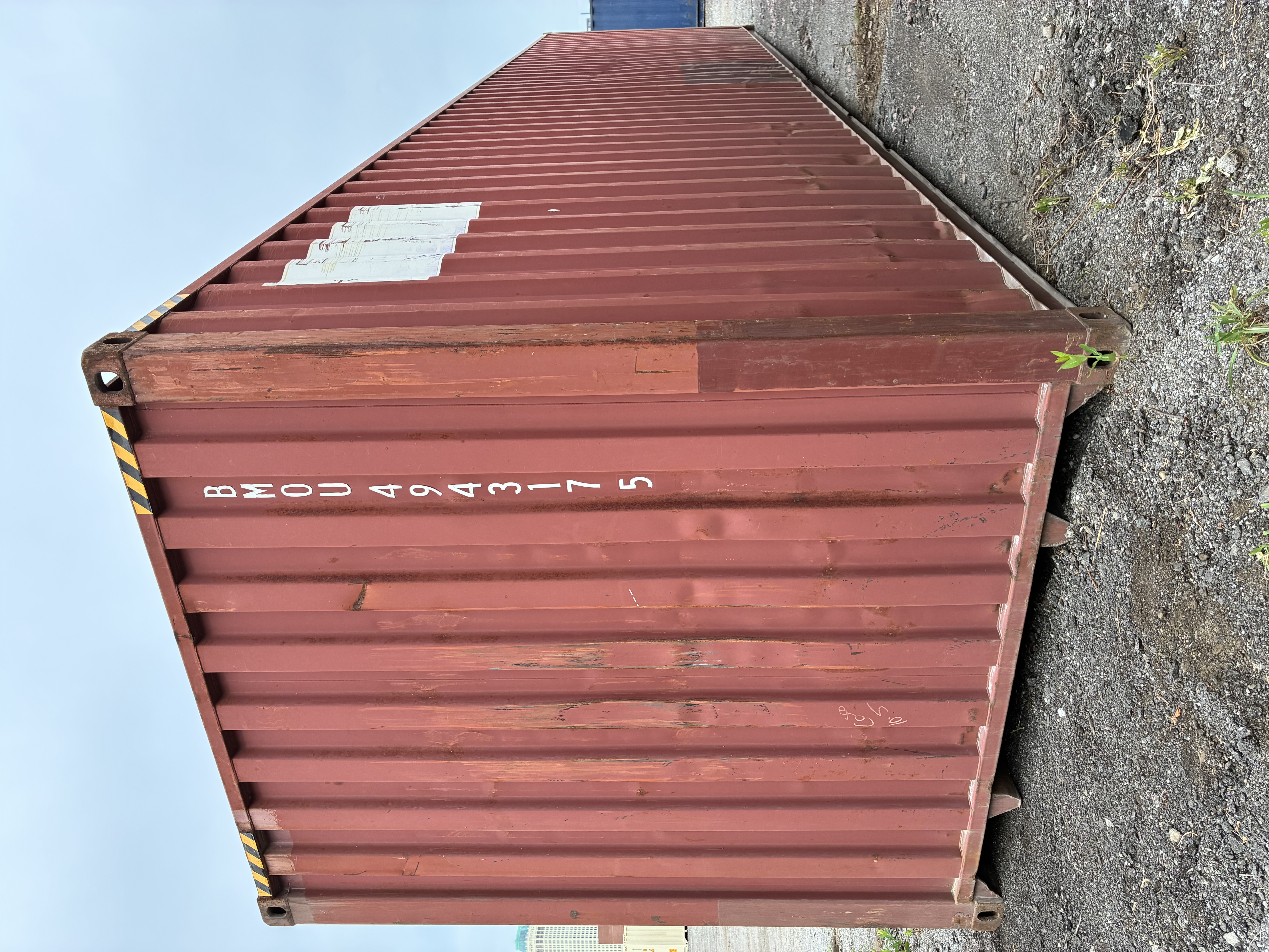 Rear corner view of the product