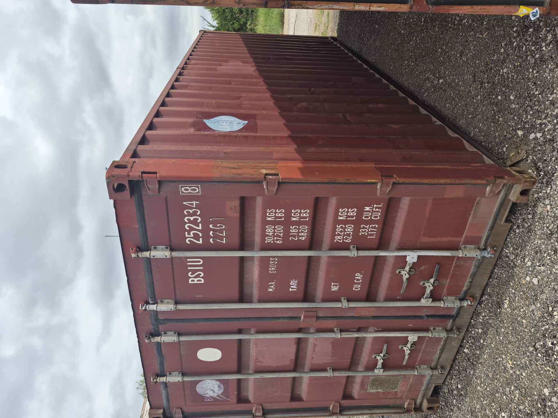 Front corner view of the product