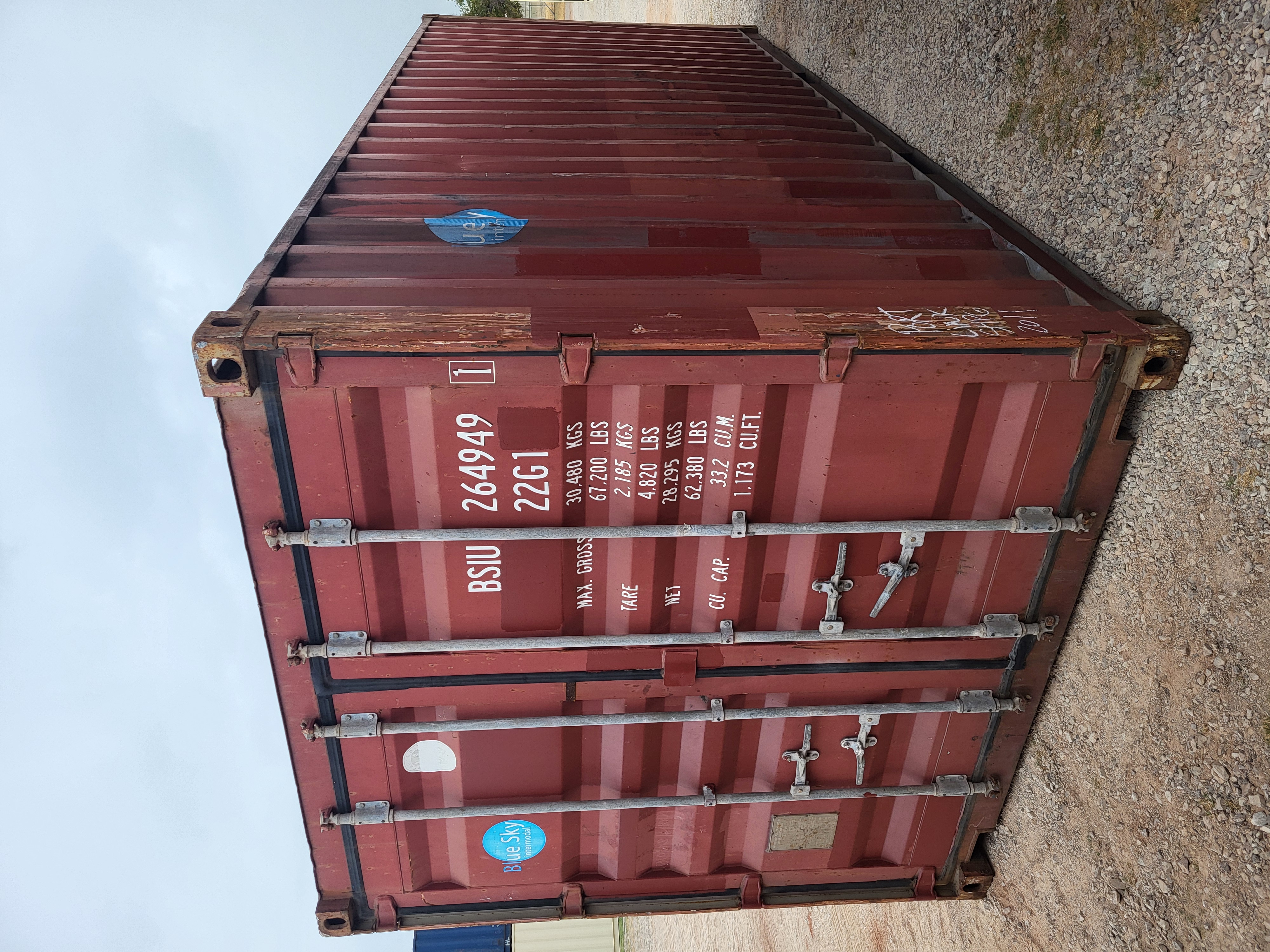 Front corner view of the product