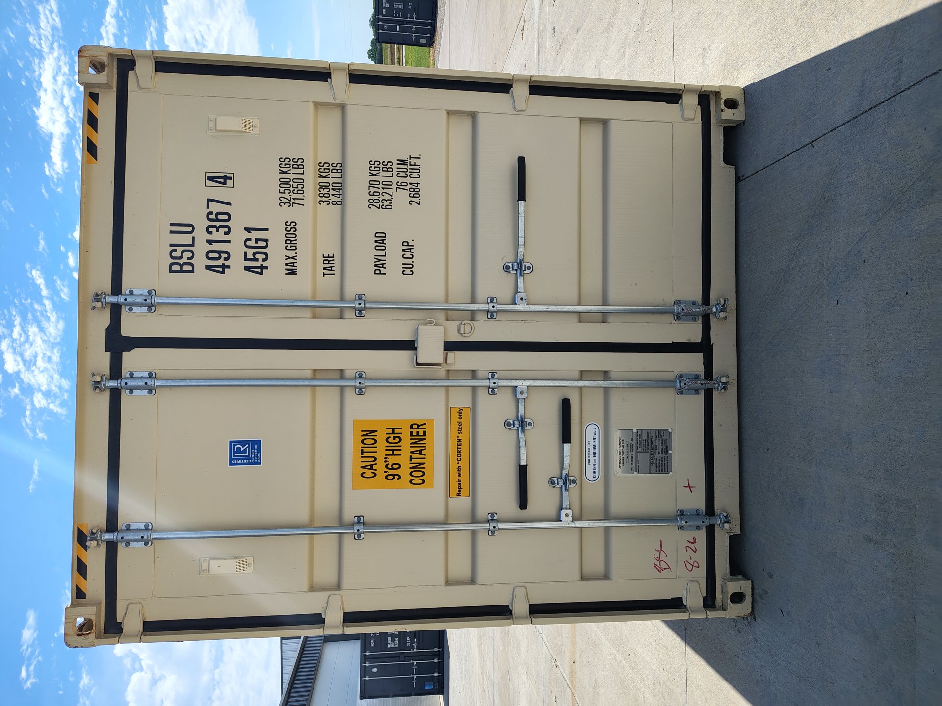 Front view of the product