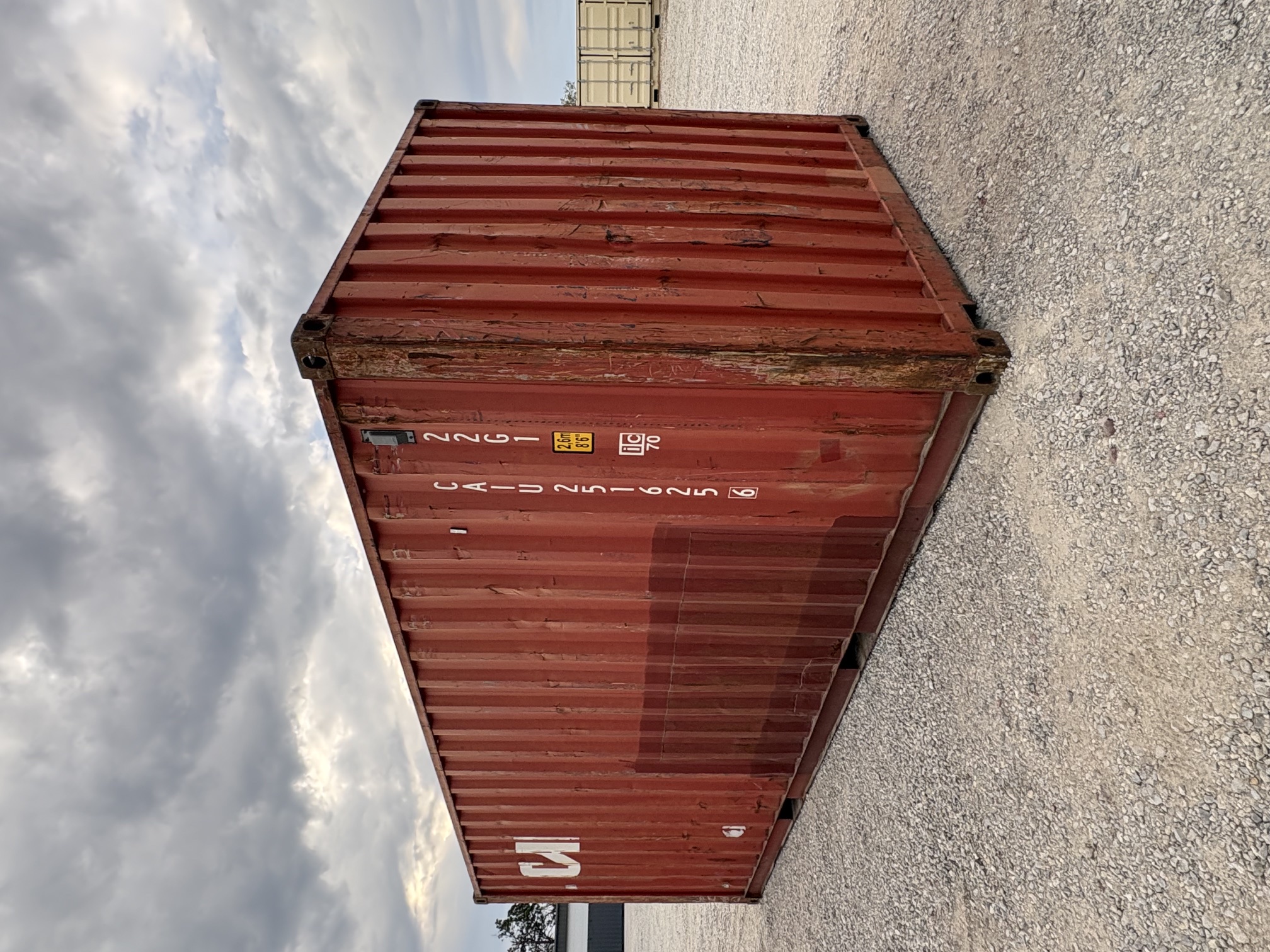 Rear corner view of the product