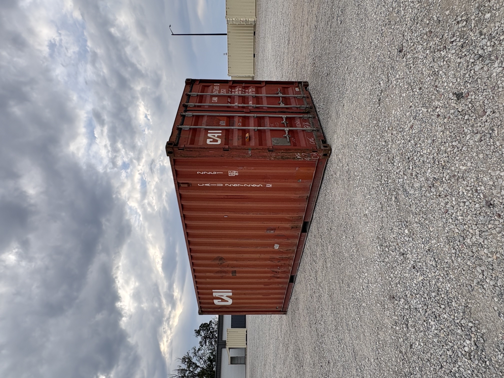Rear corner view of the product