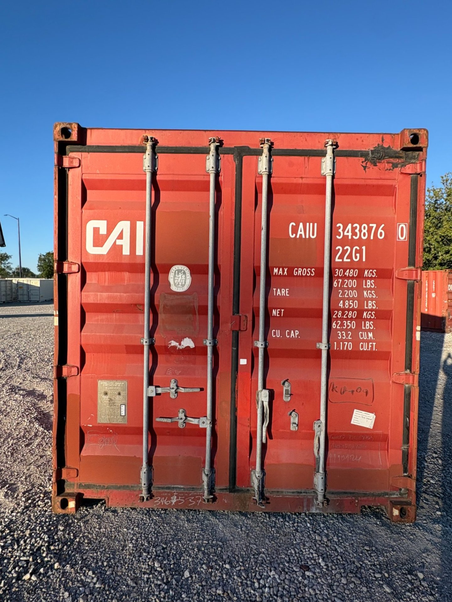 Front view of the product