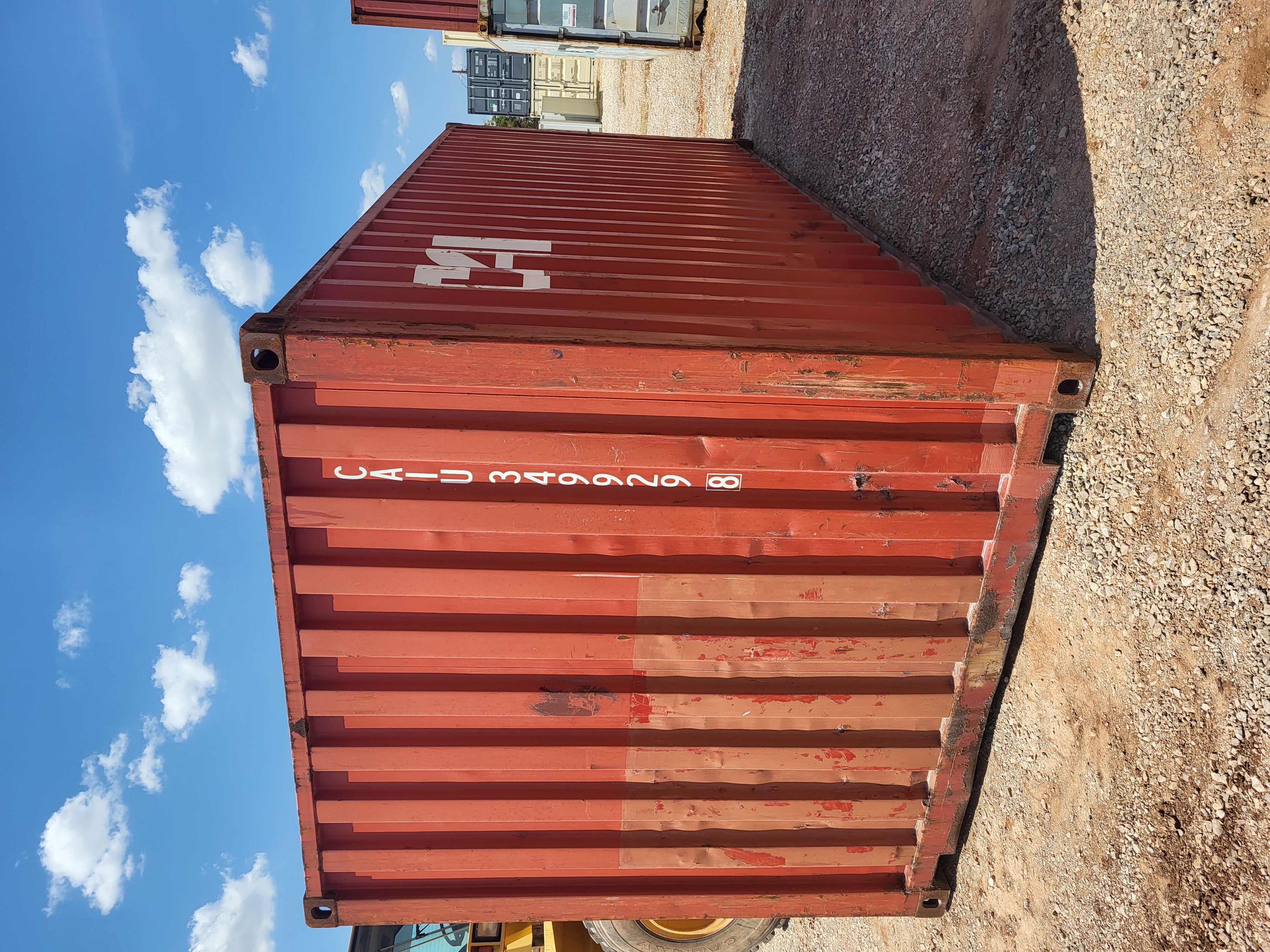 Rear corner view of the product