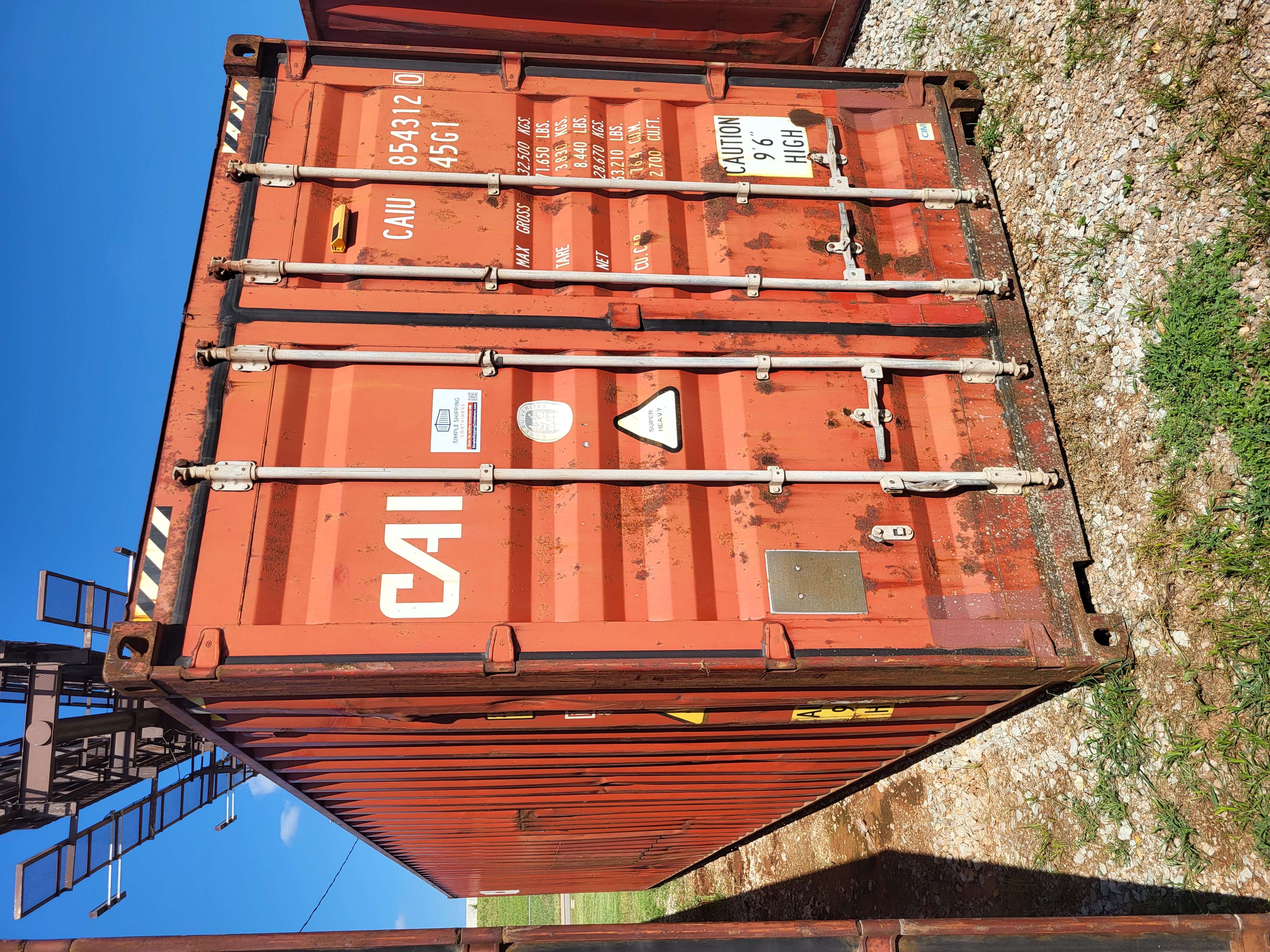 Front corner view of the product