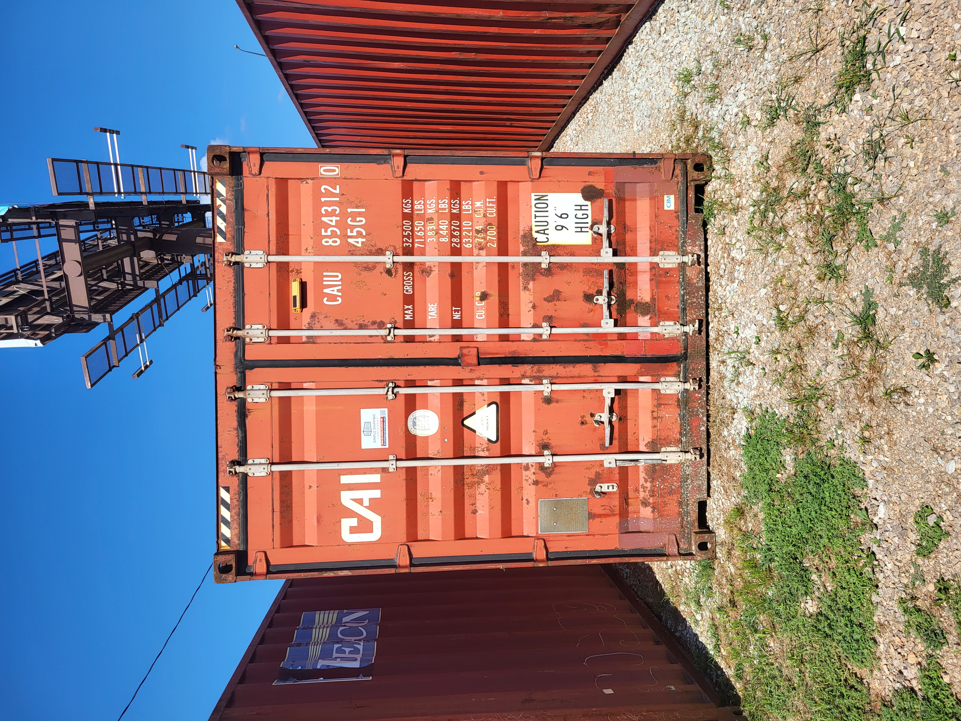 Front view of the product