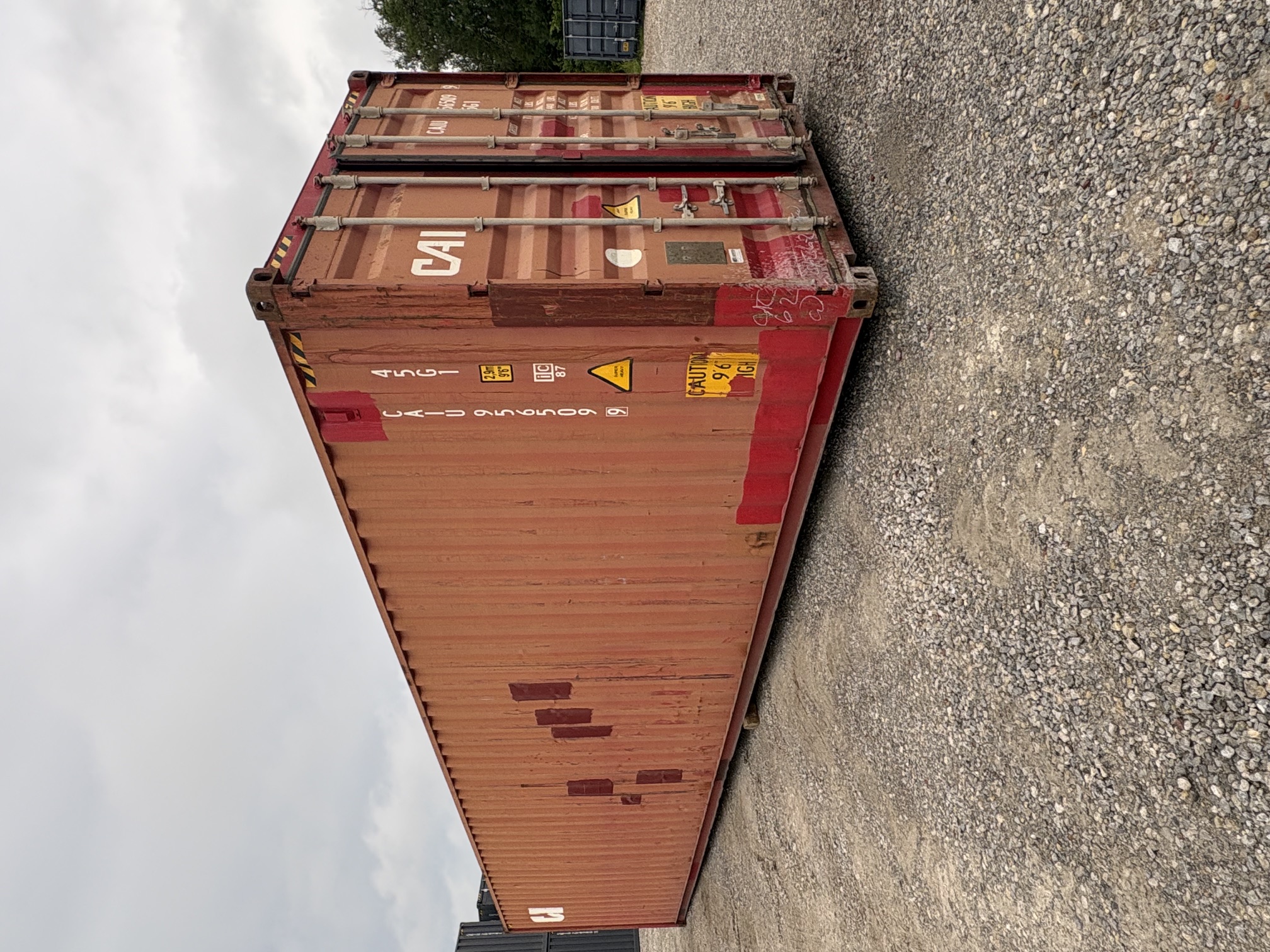 Front corner view of the product