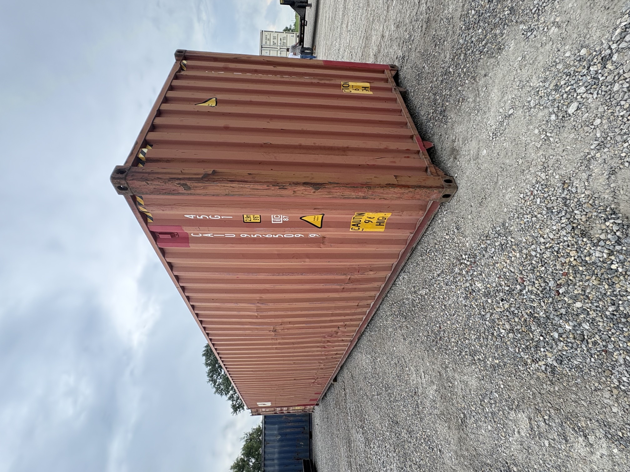 Rear corner view of the product