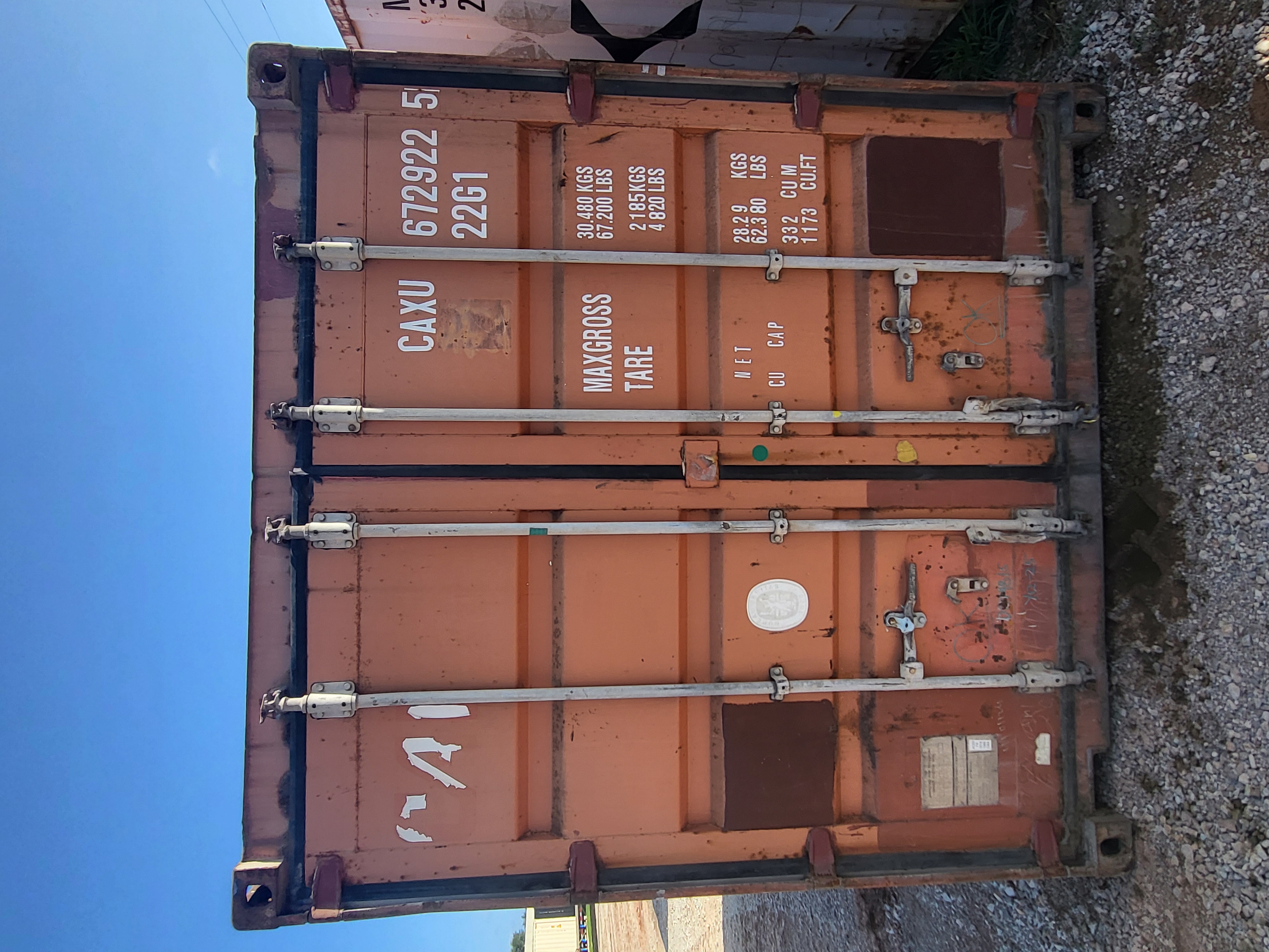 Front view of the product