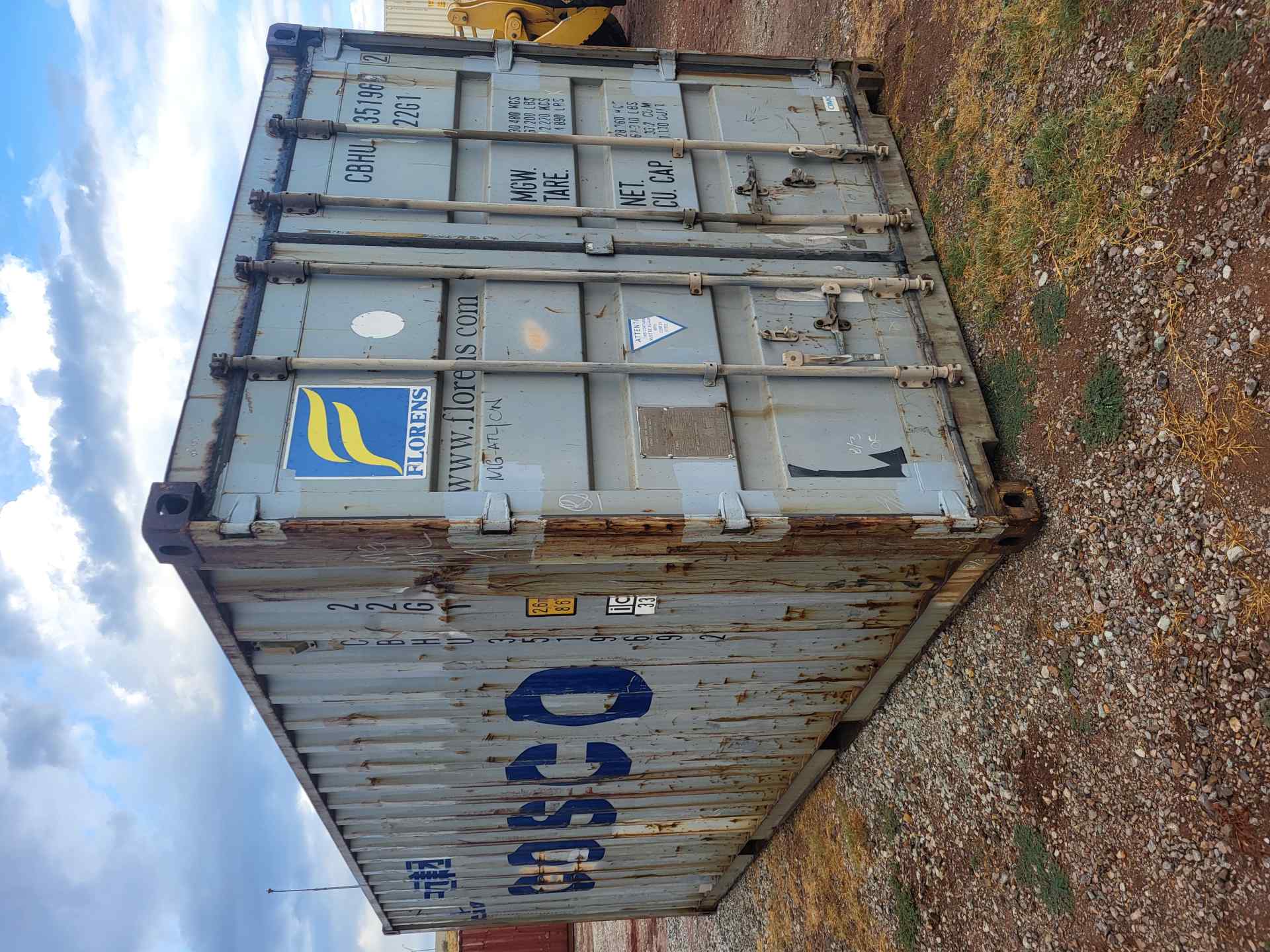 Front corner view of the product