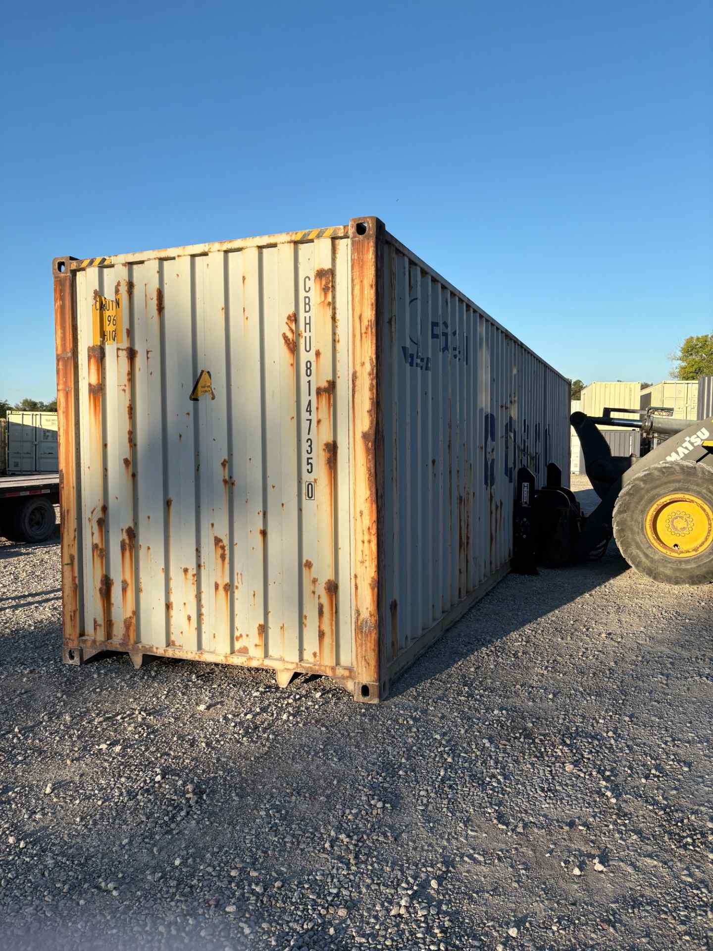 Rear corner view of the product