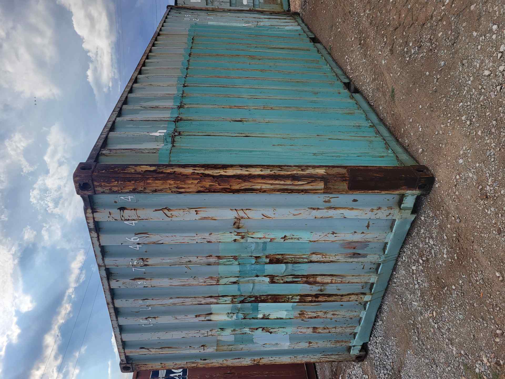 Rear corner view of the product