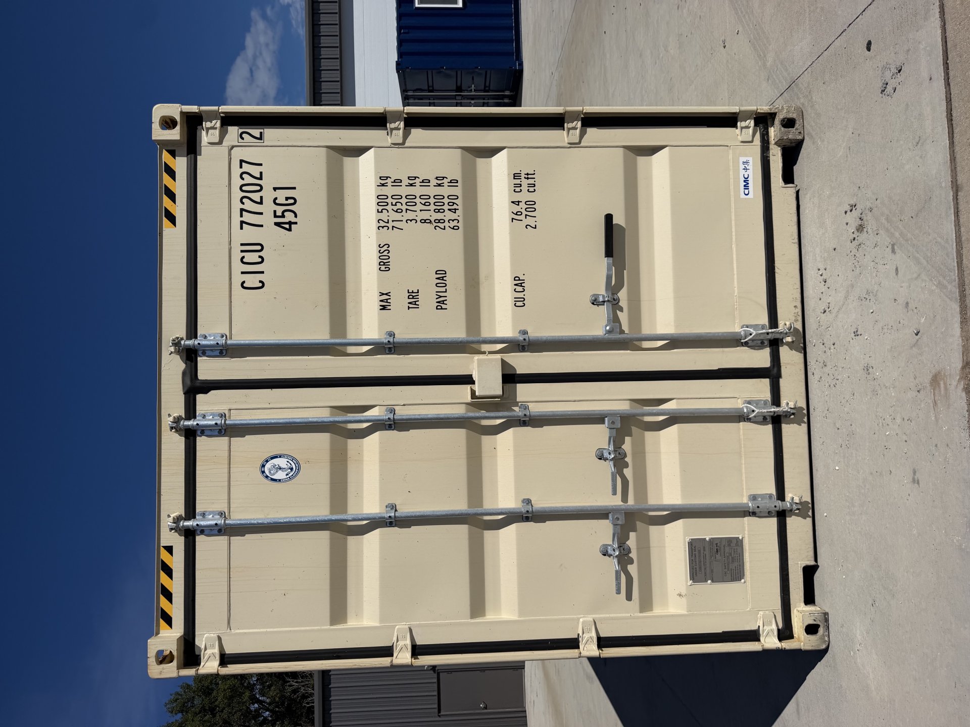 Front view of the product