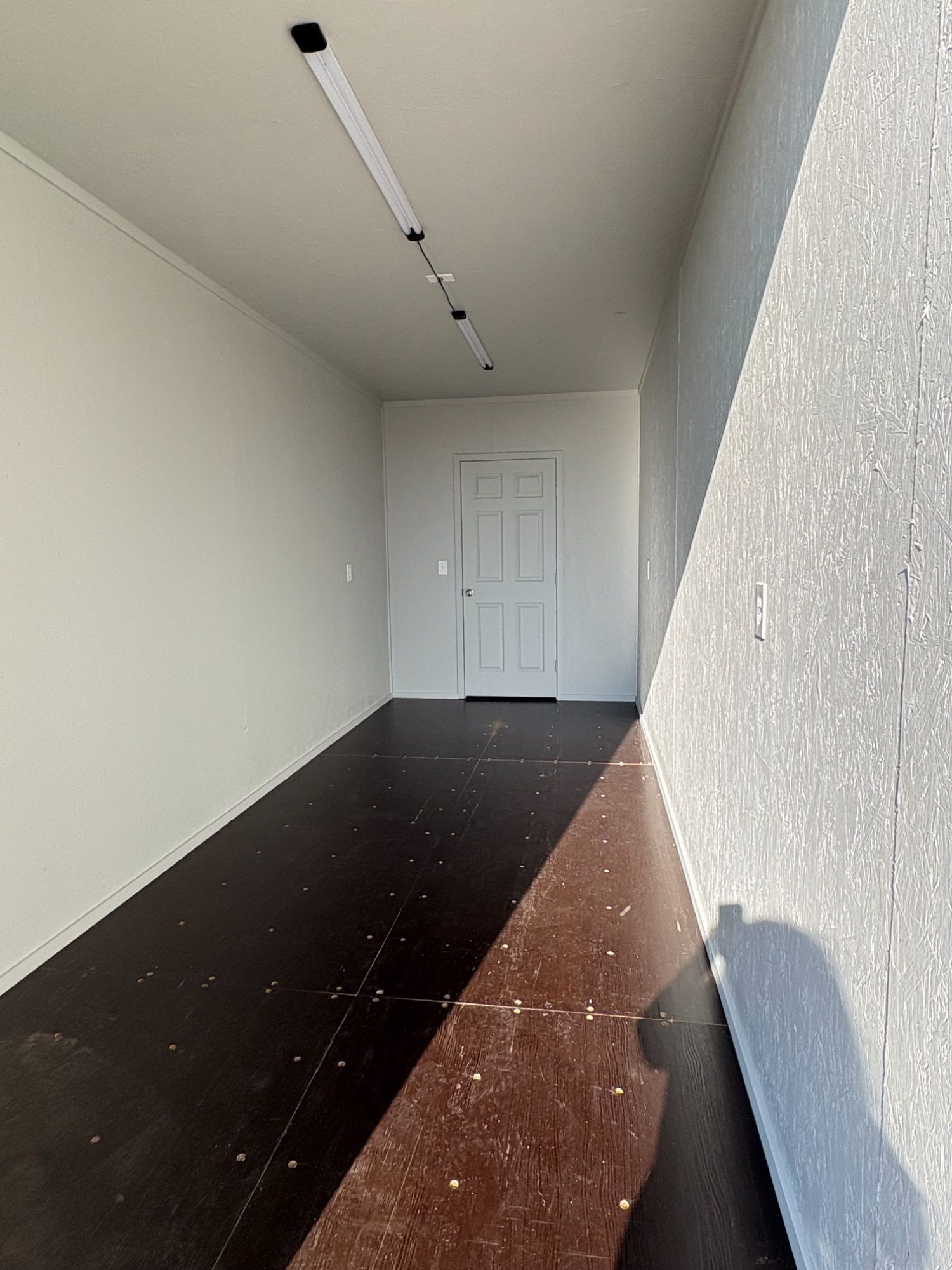 Rear corner view of the product