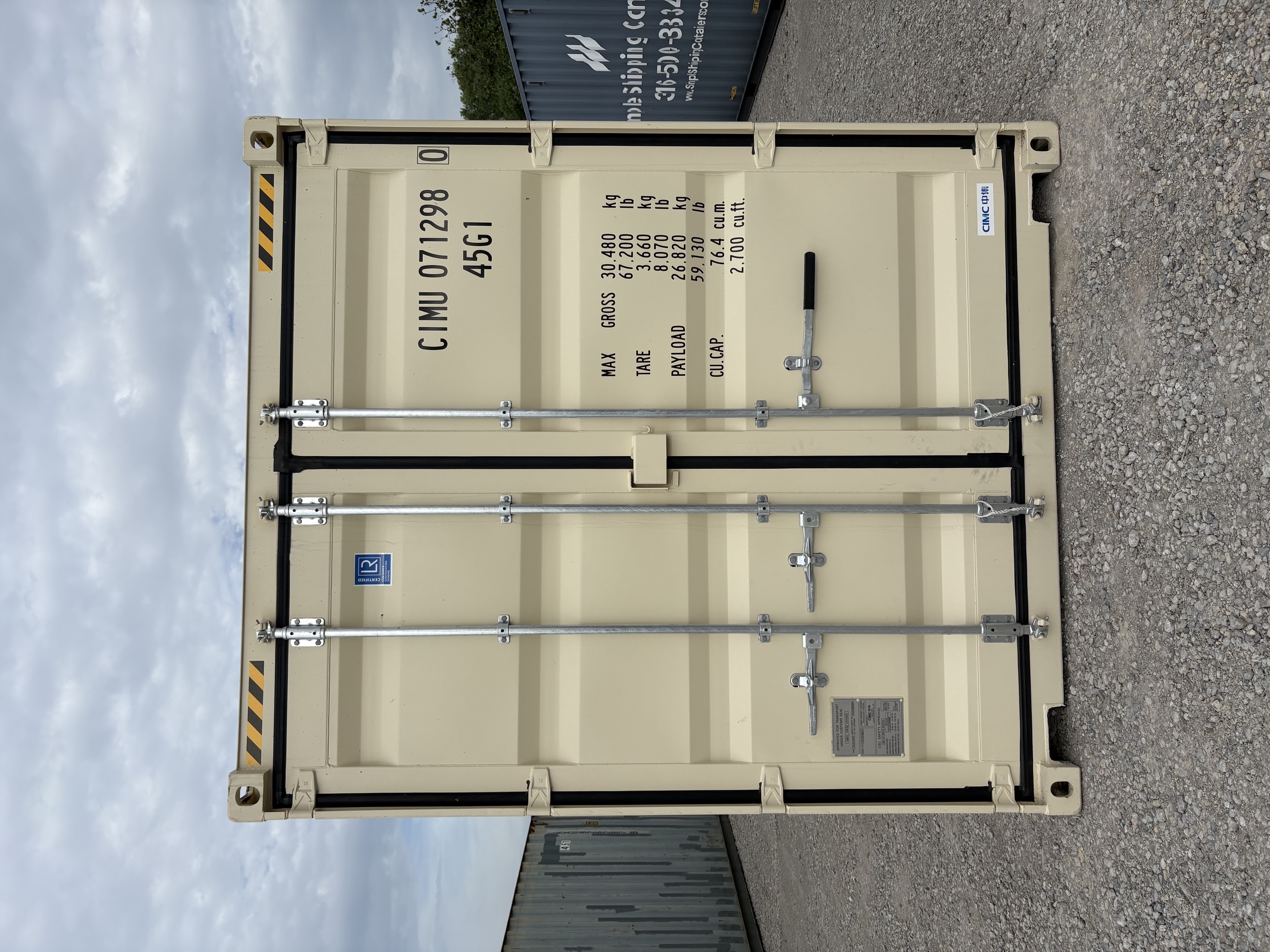 Front view of the product