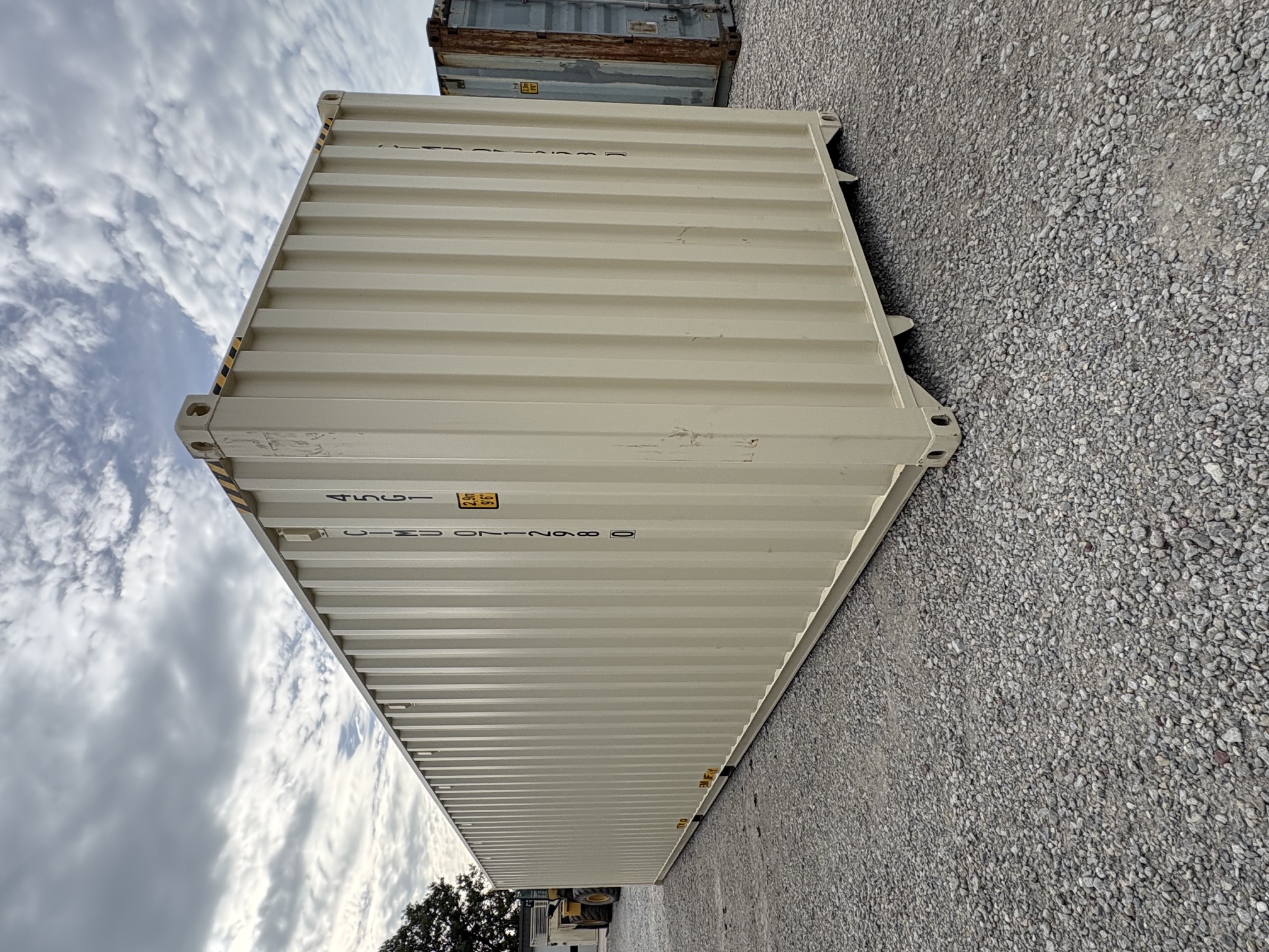 Rear corner view of the product
