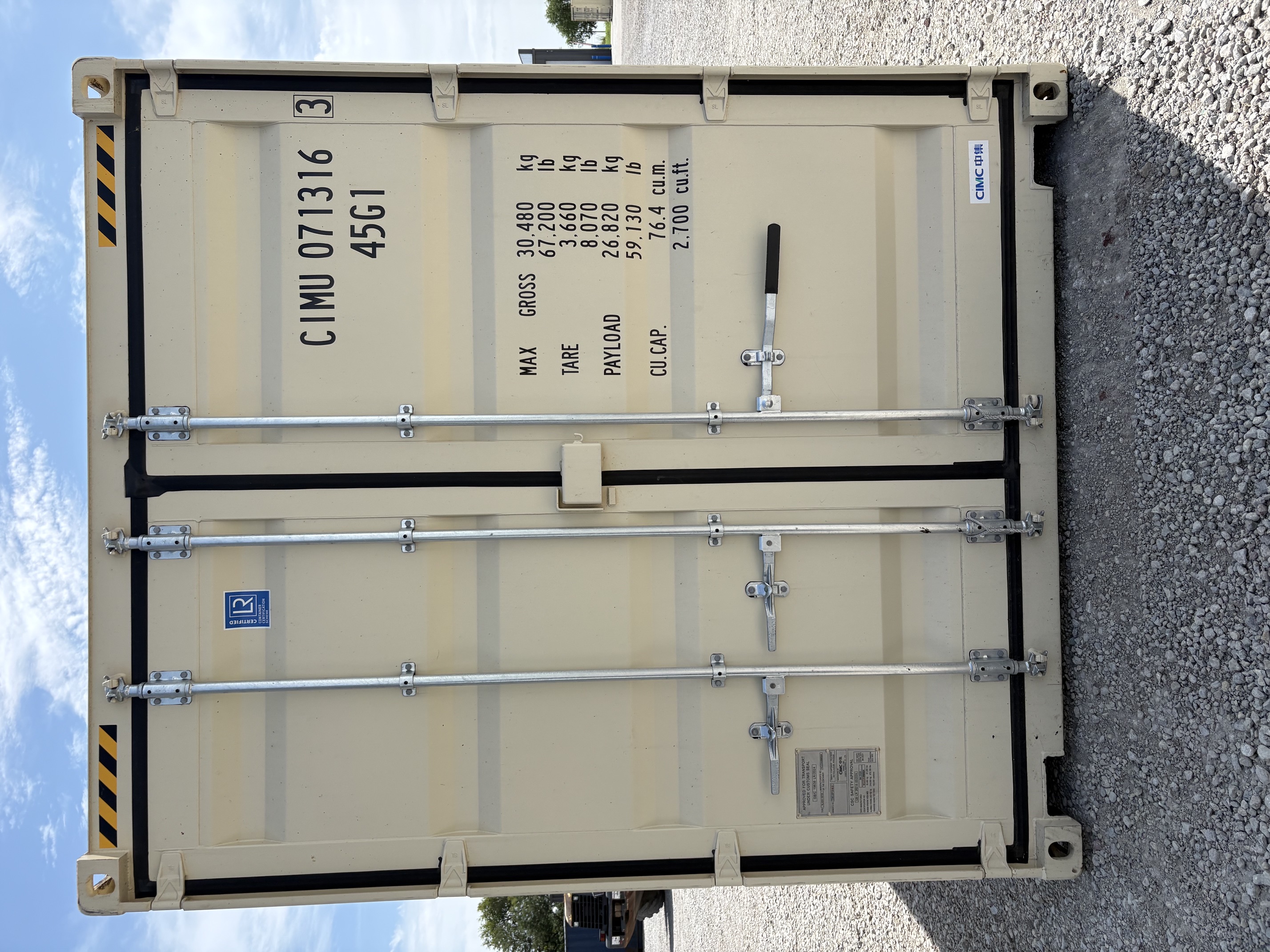 Front view of the product