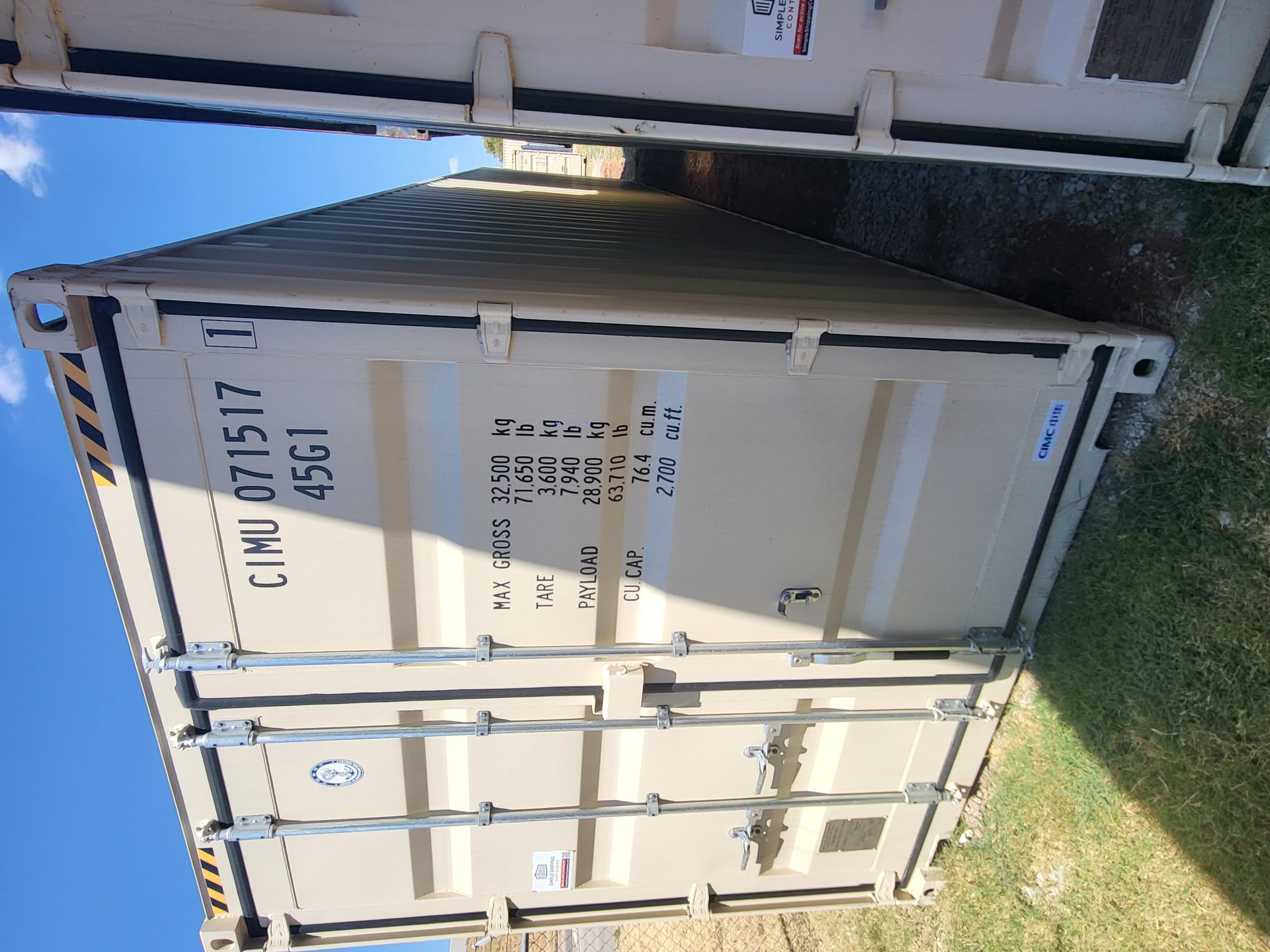 Front view of the product