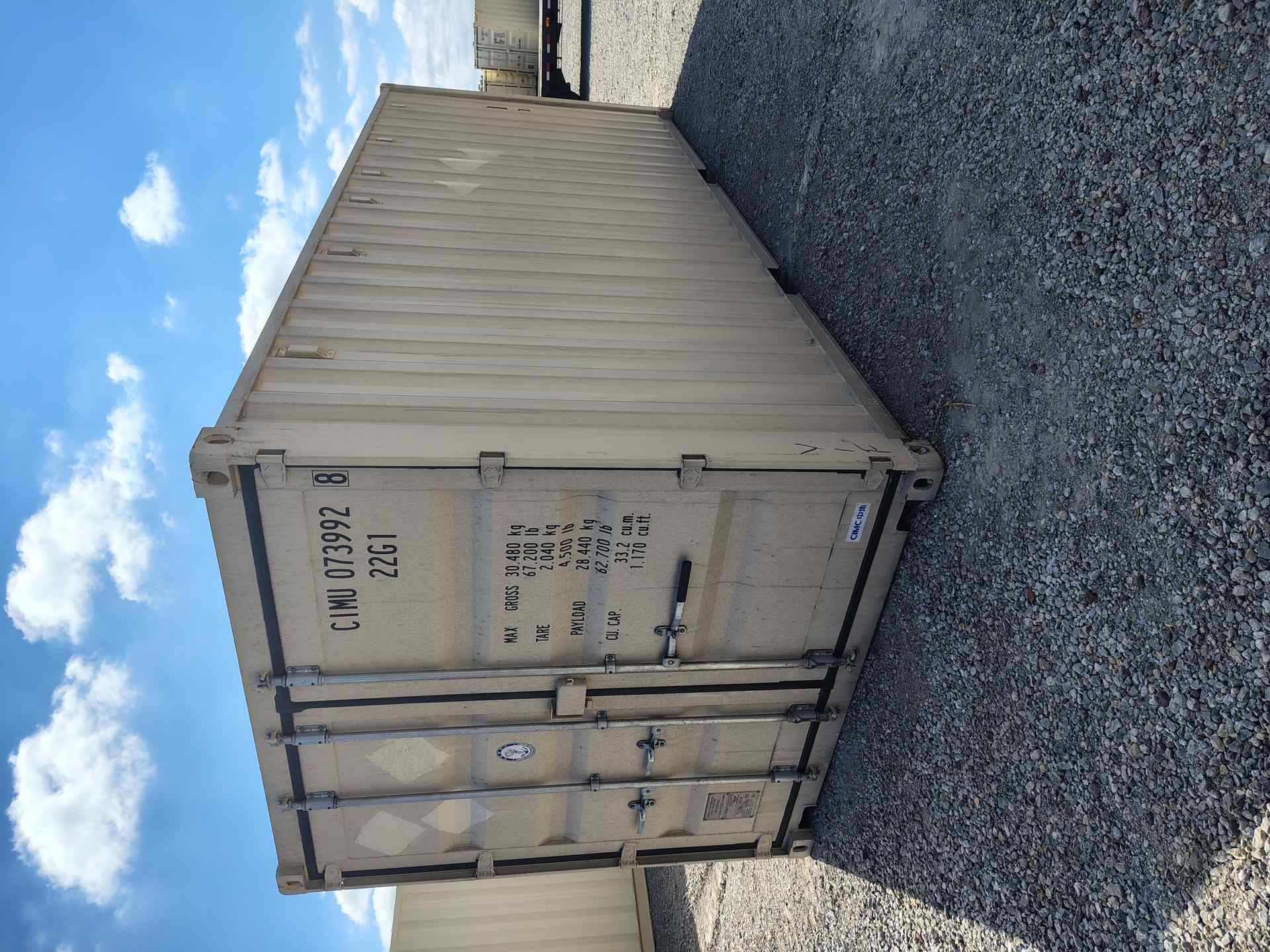 Front corner view of the product