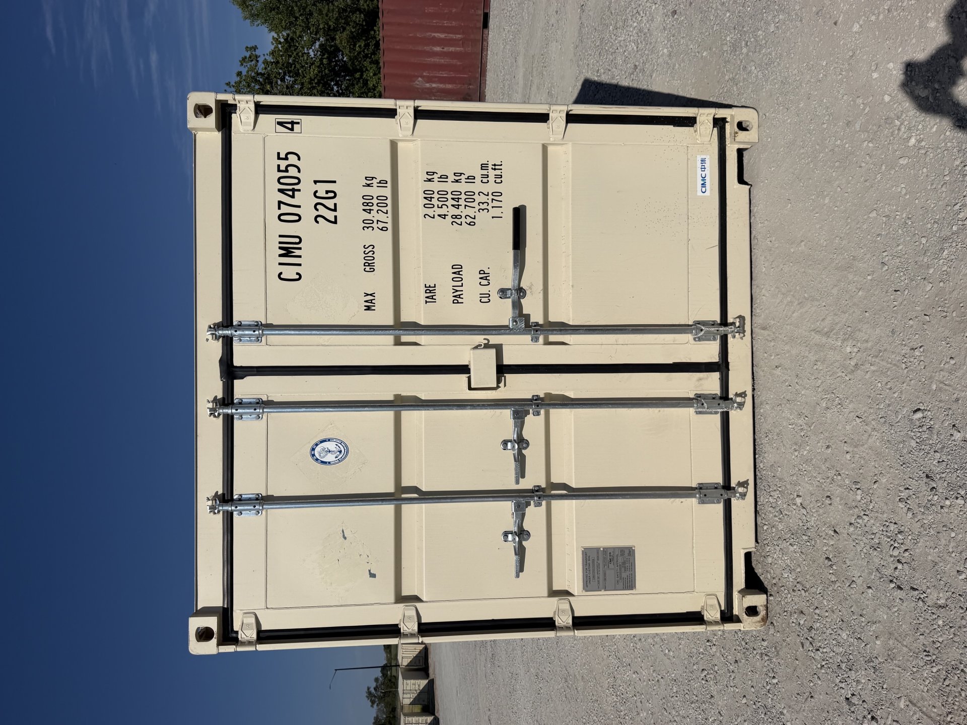 Front view of the product