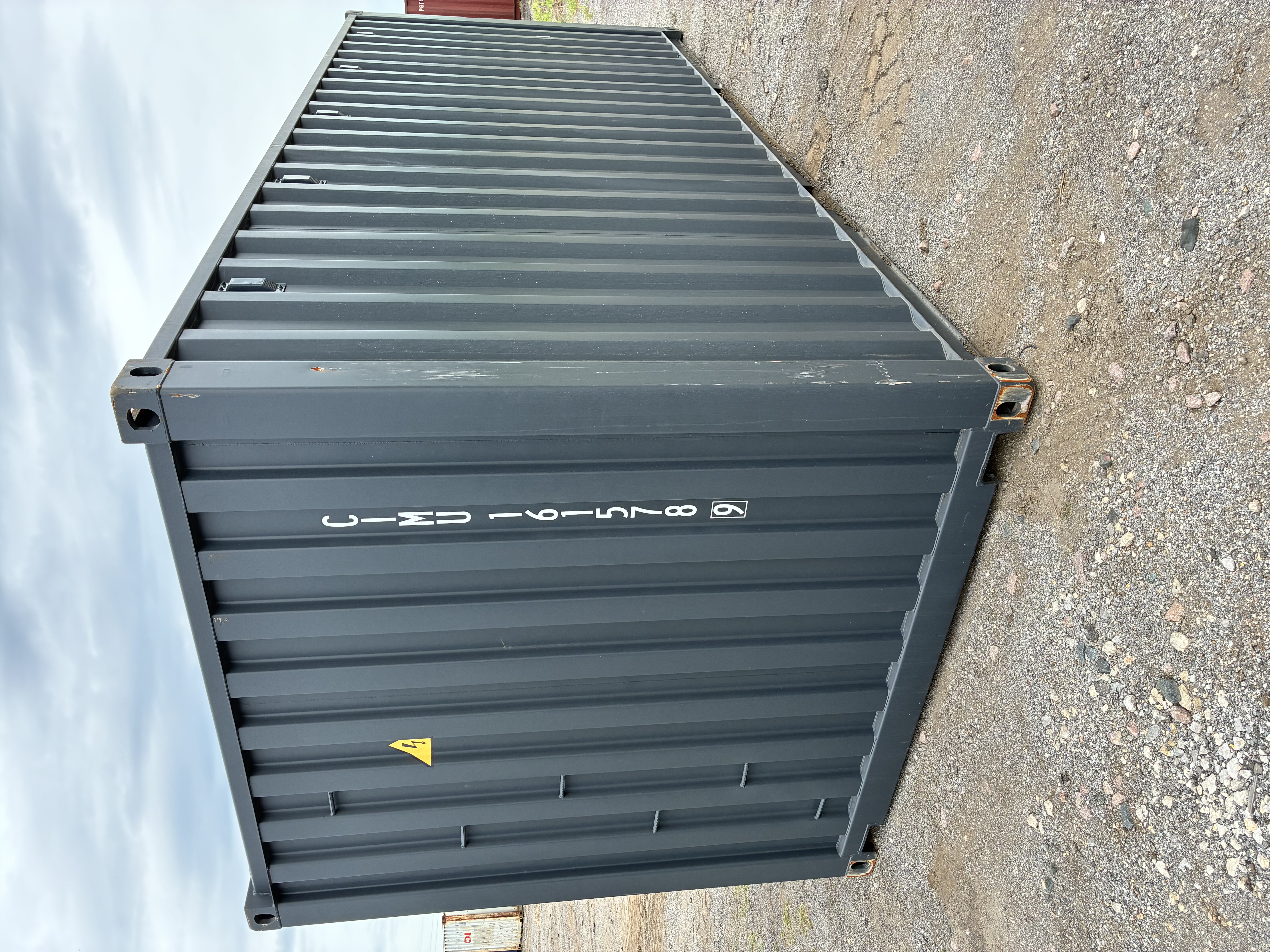 Rear corner view of the product