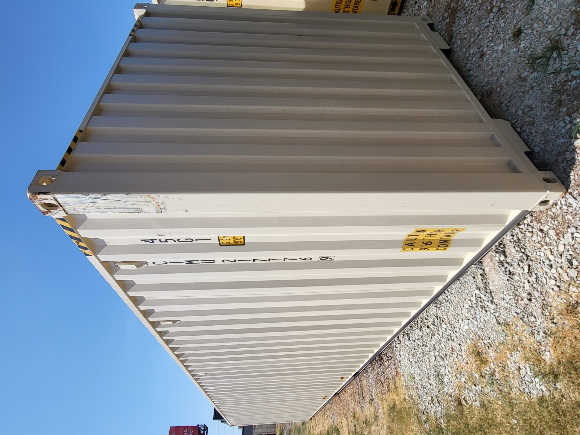 Rear corner view of the product