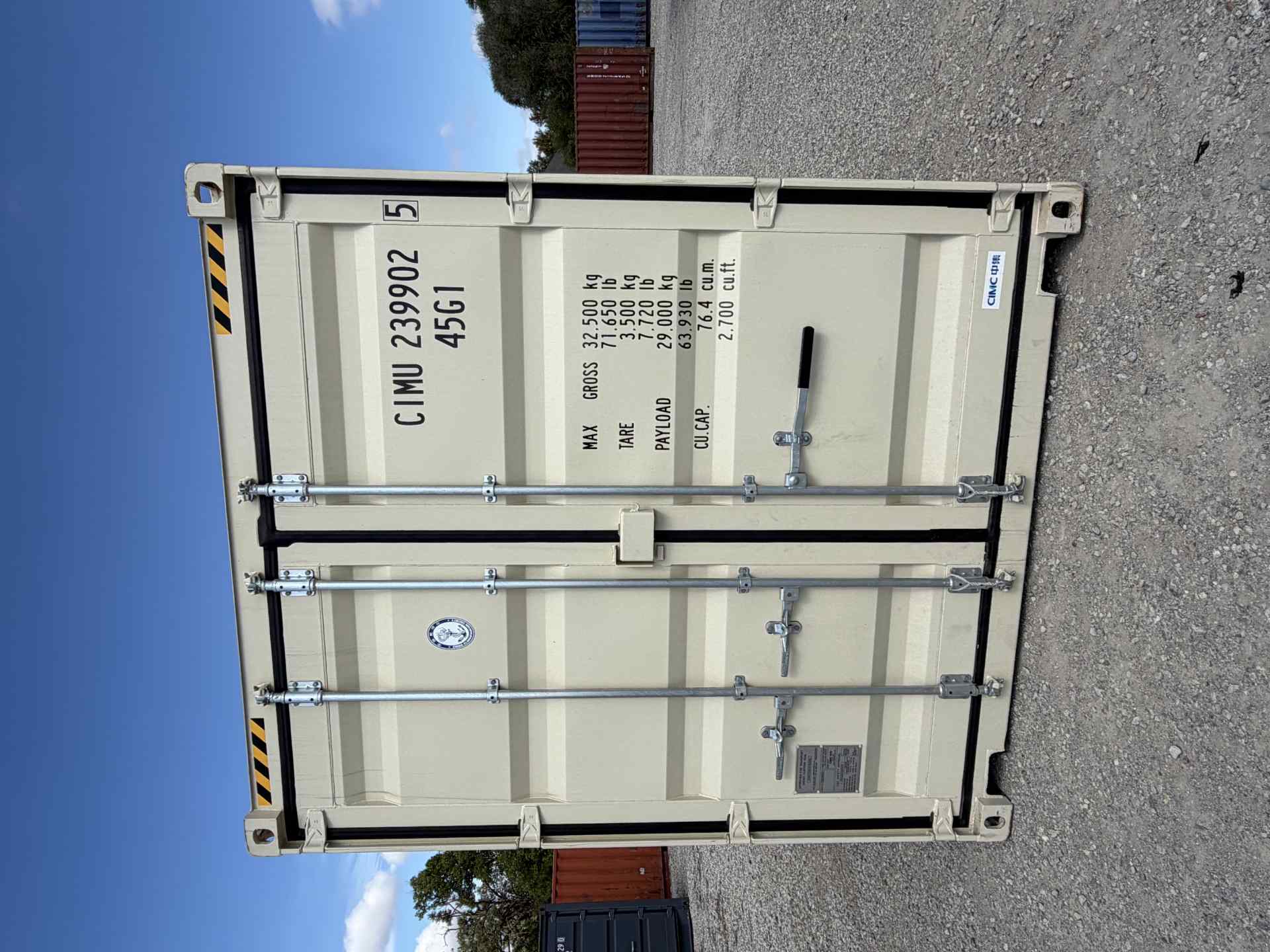 Front view of the product