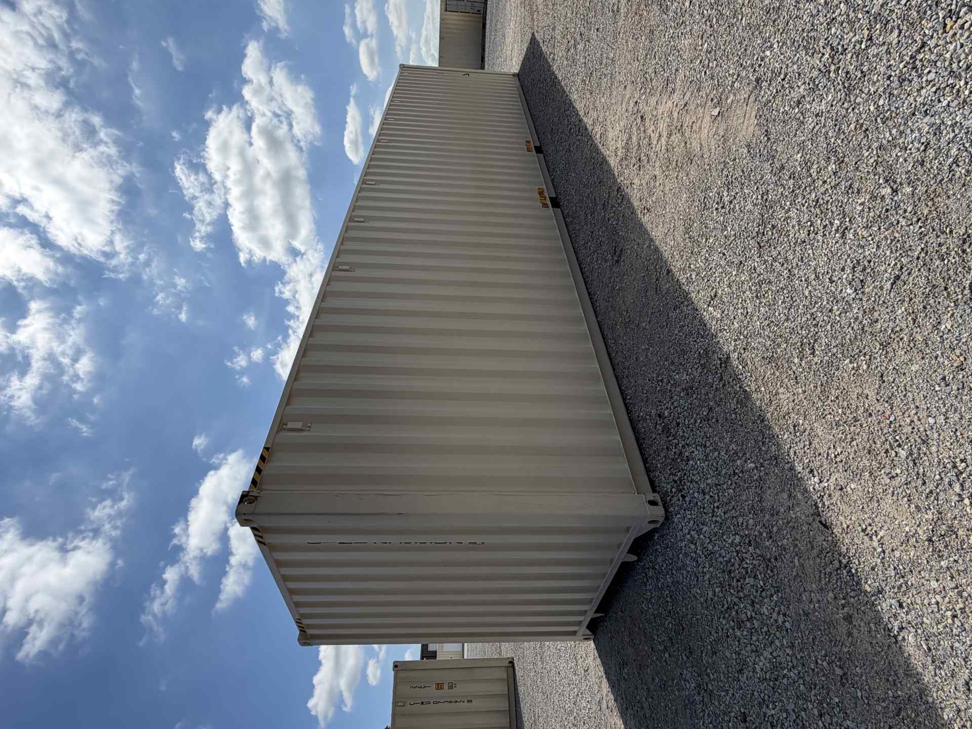 Rear corner view of the product