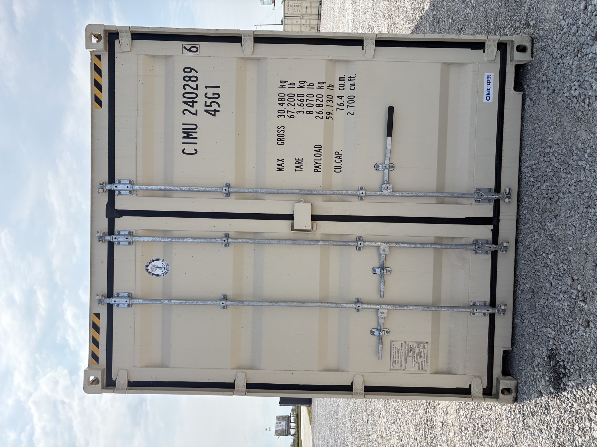 Front view of the product