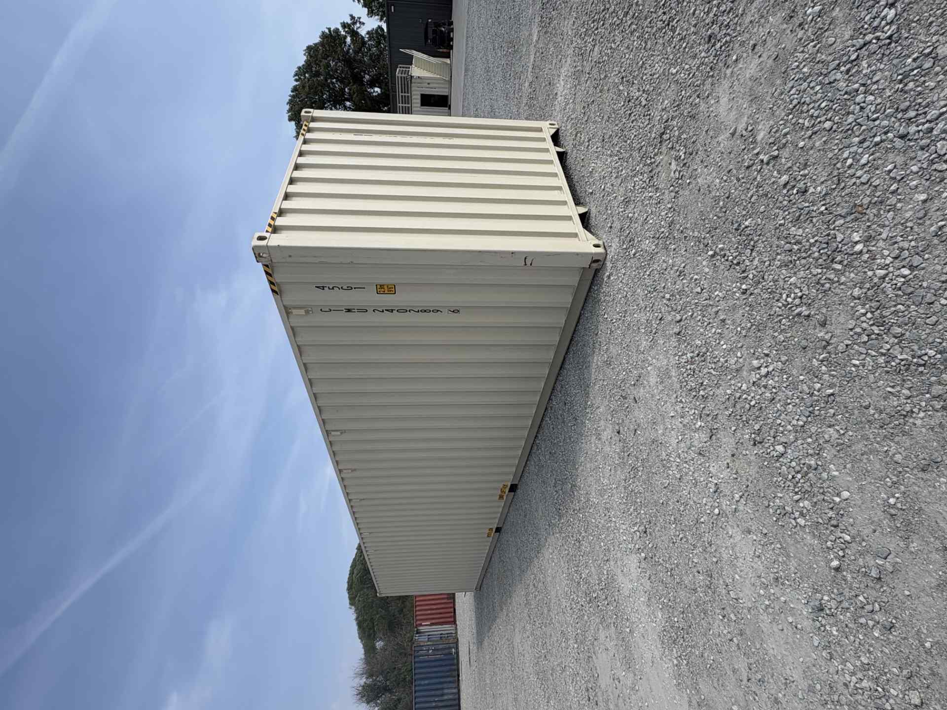 Rear corner view of the product