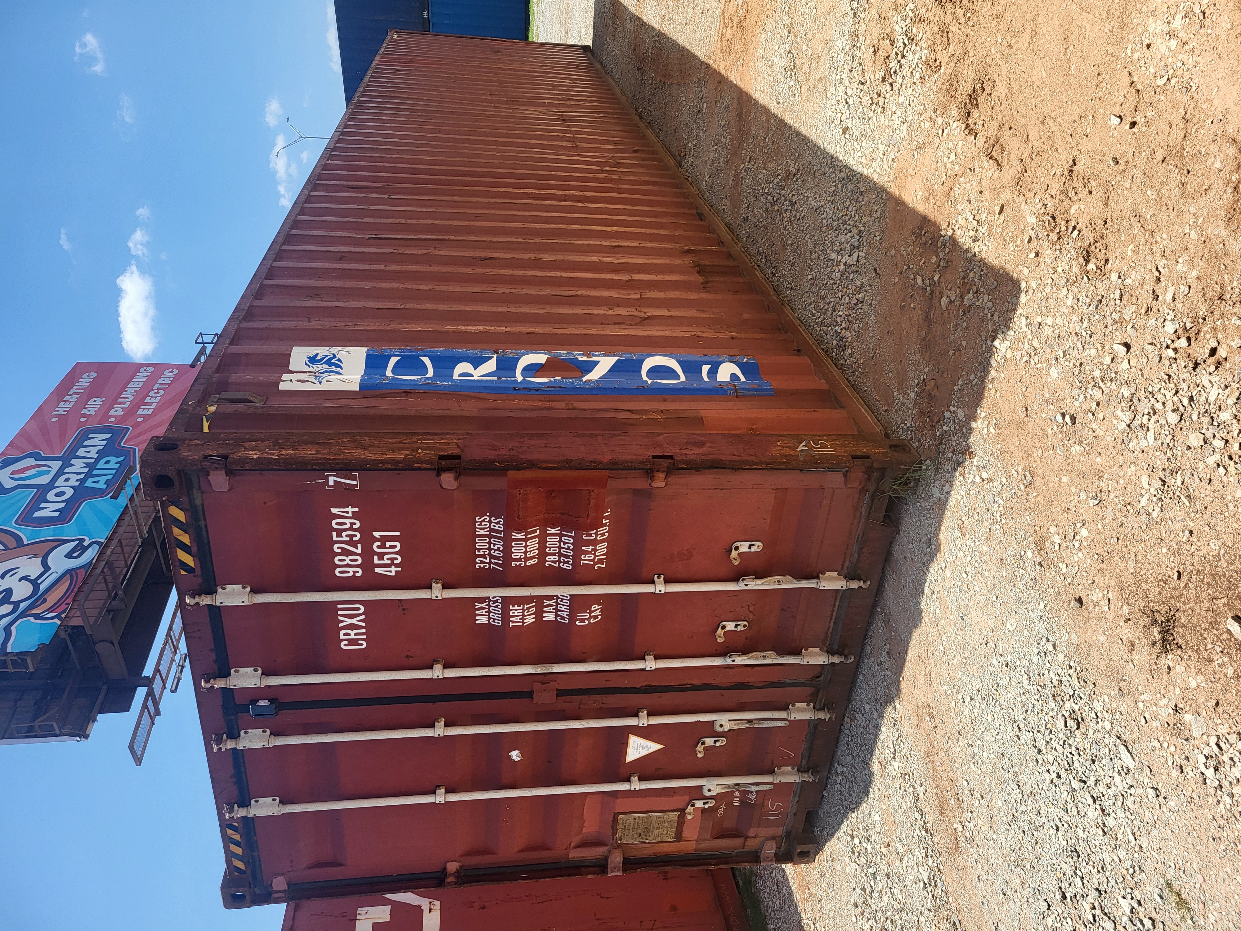 Front corner view of the product
