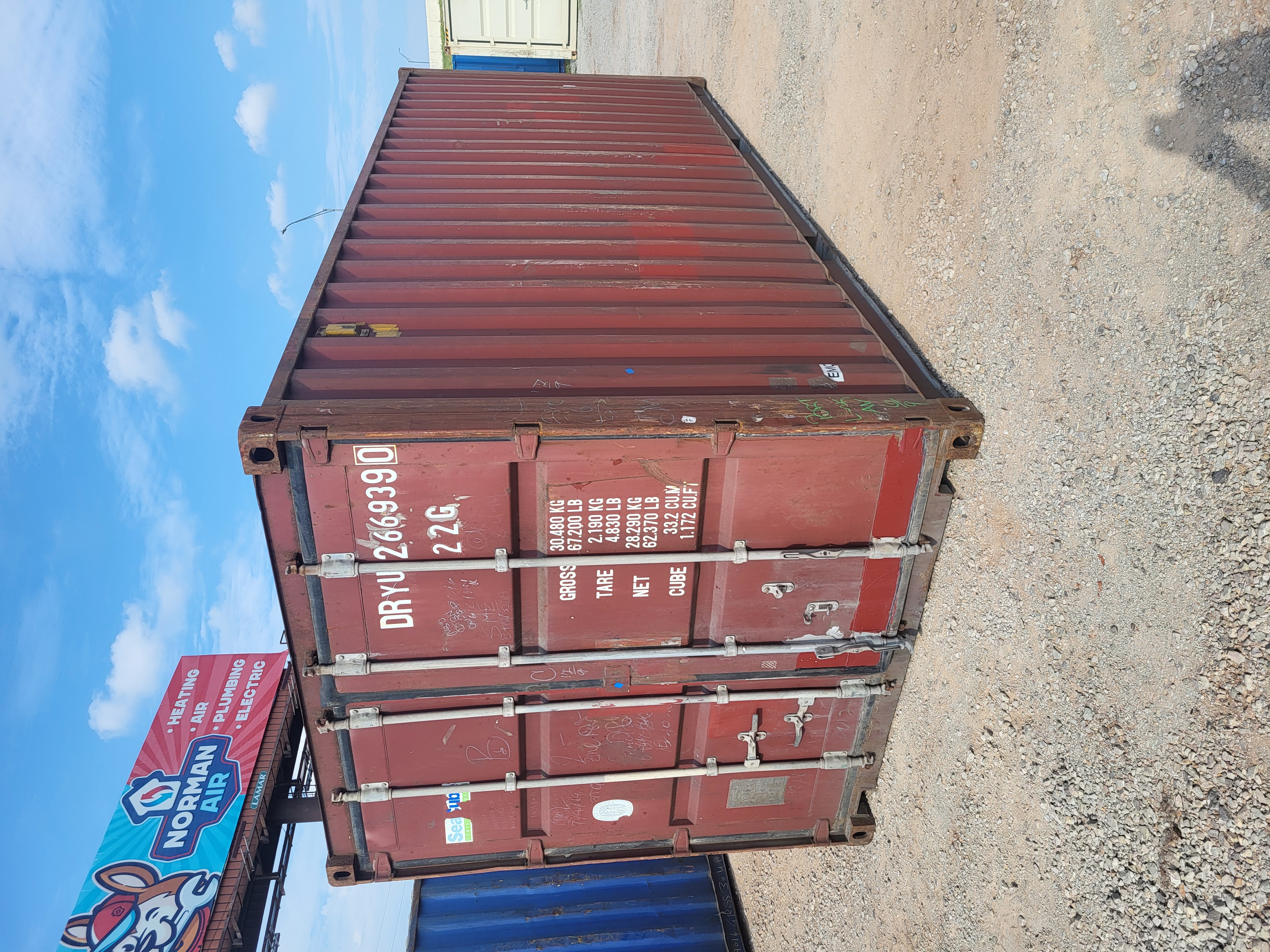 Front corner view of the product