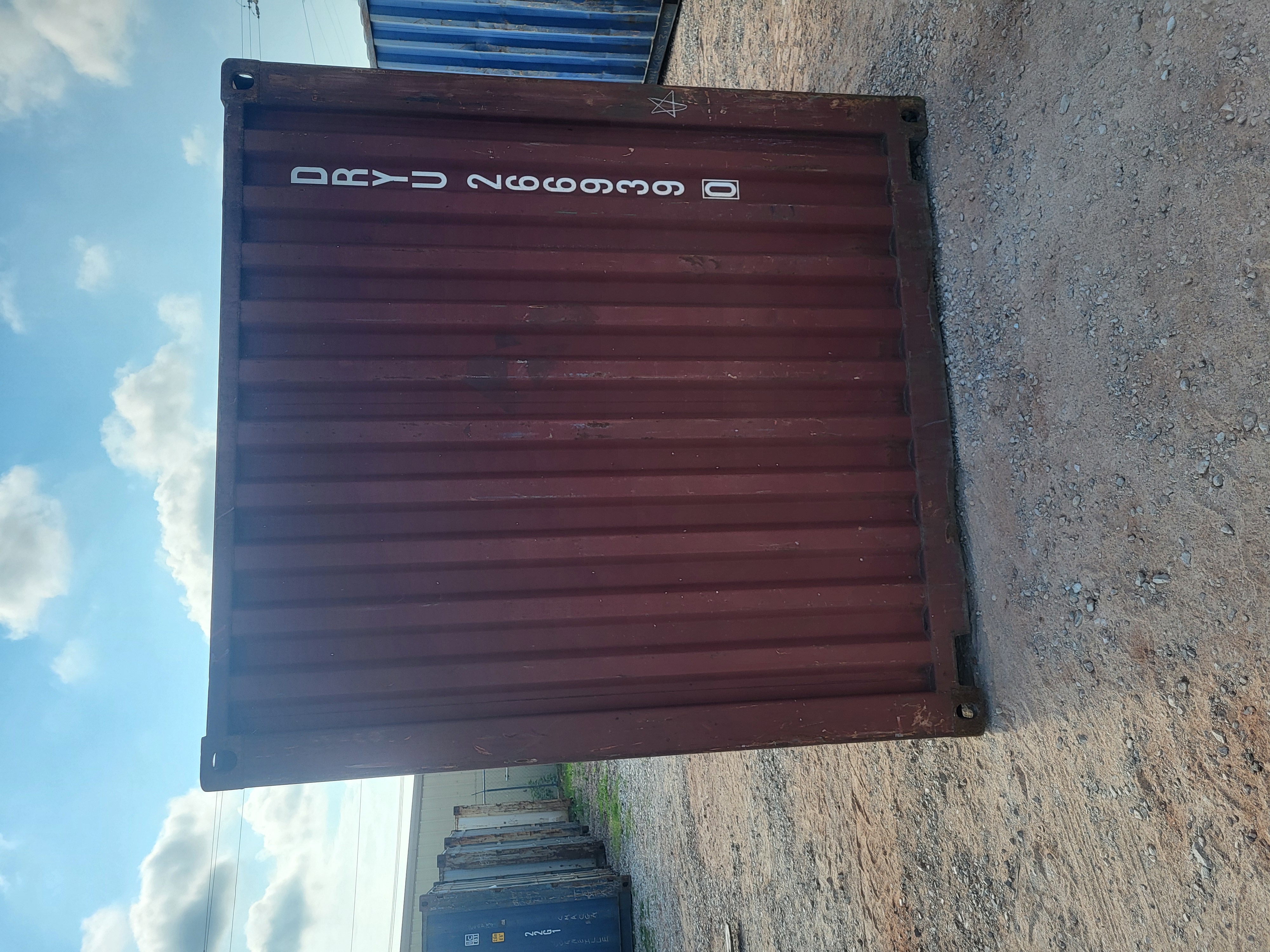 Rear corner view of the product