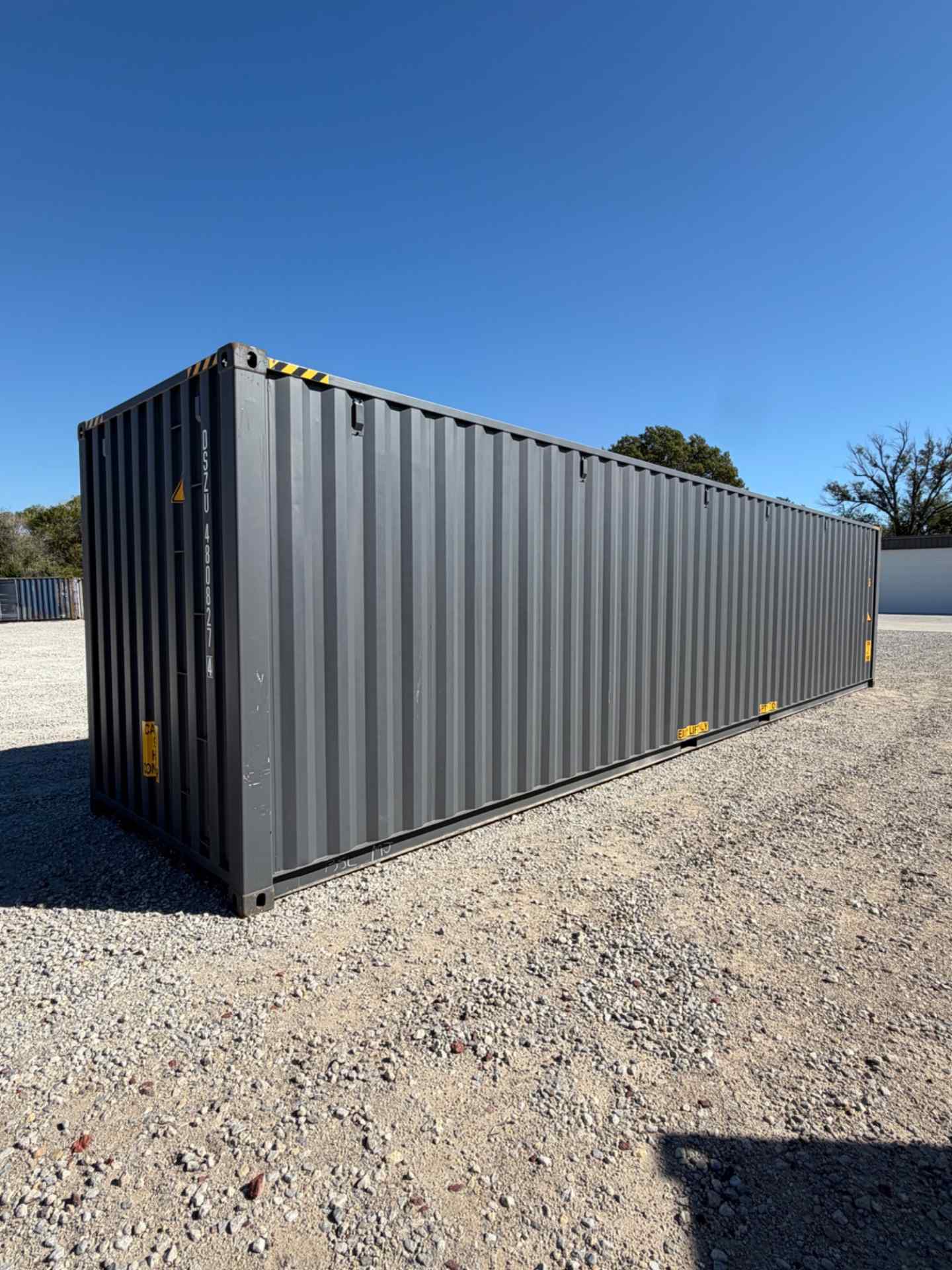 Rear corner view of the product