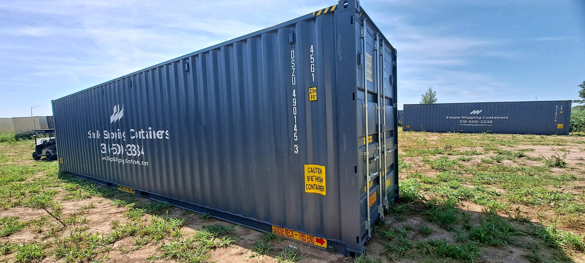 Rear corner view of the product