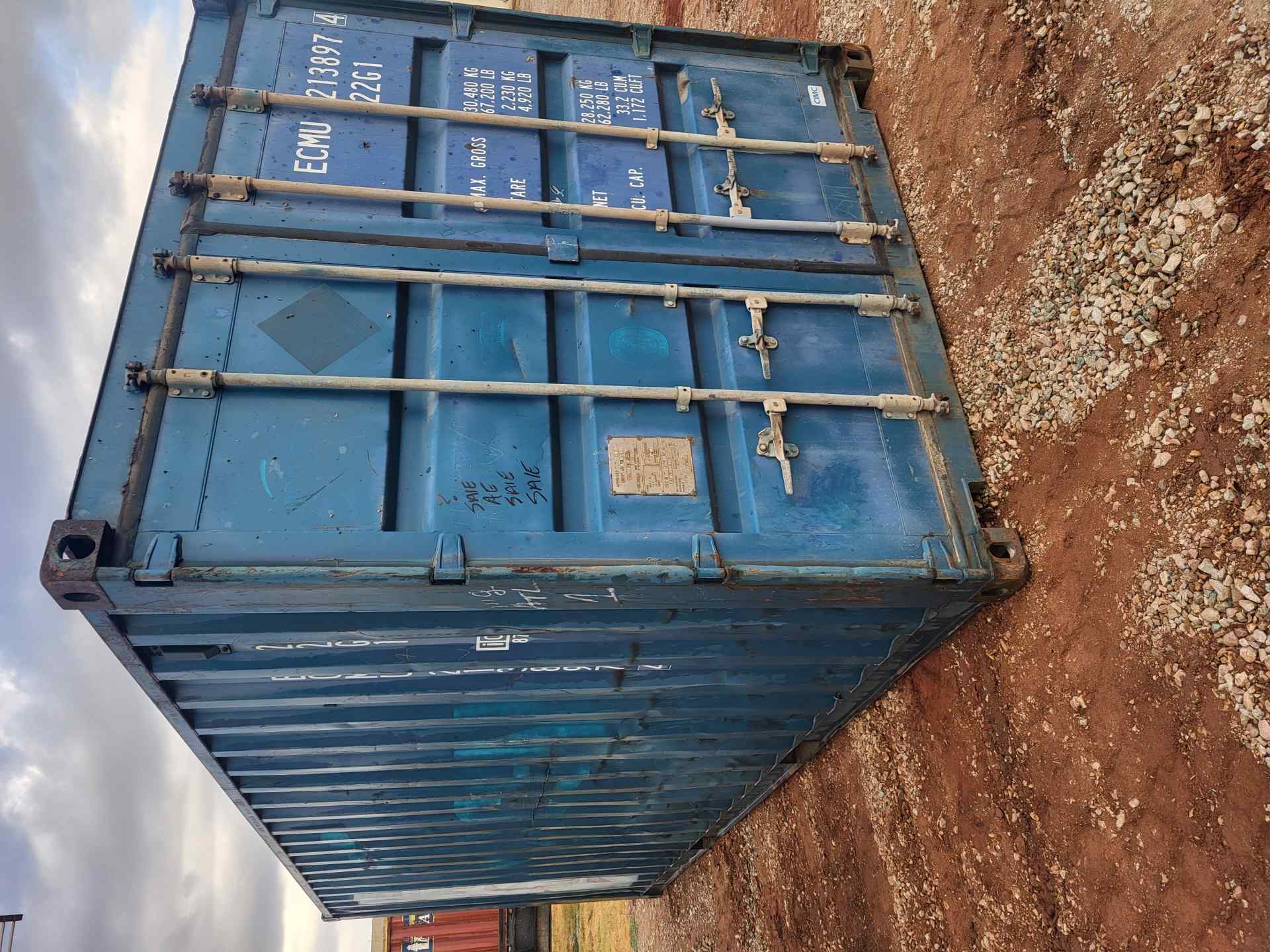 Front corner view of the product