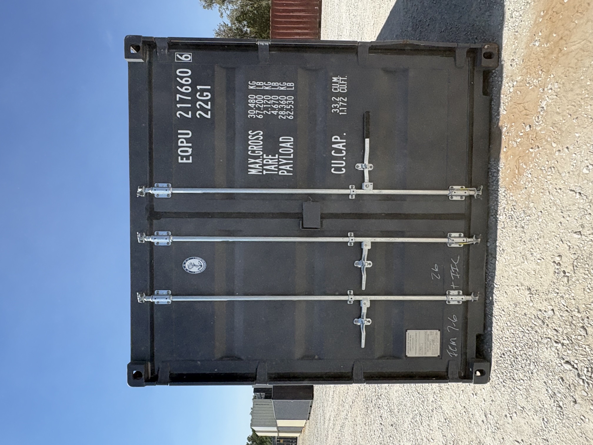 Front view of the product