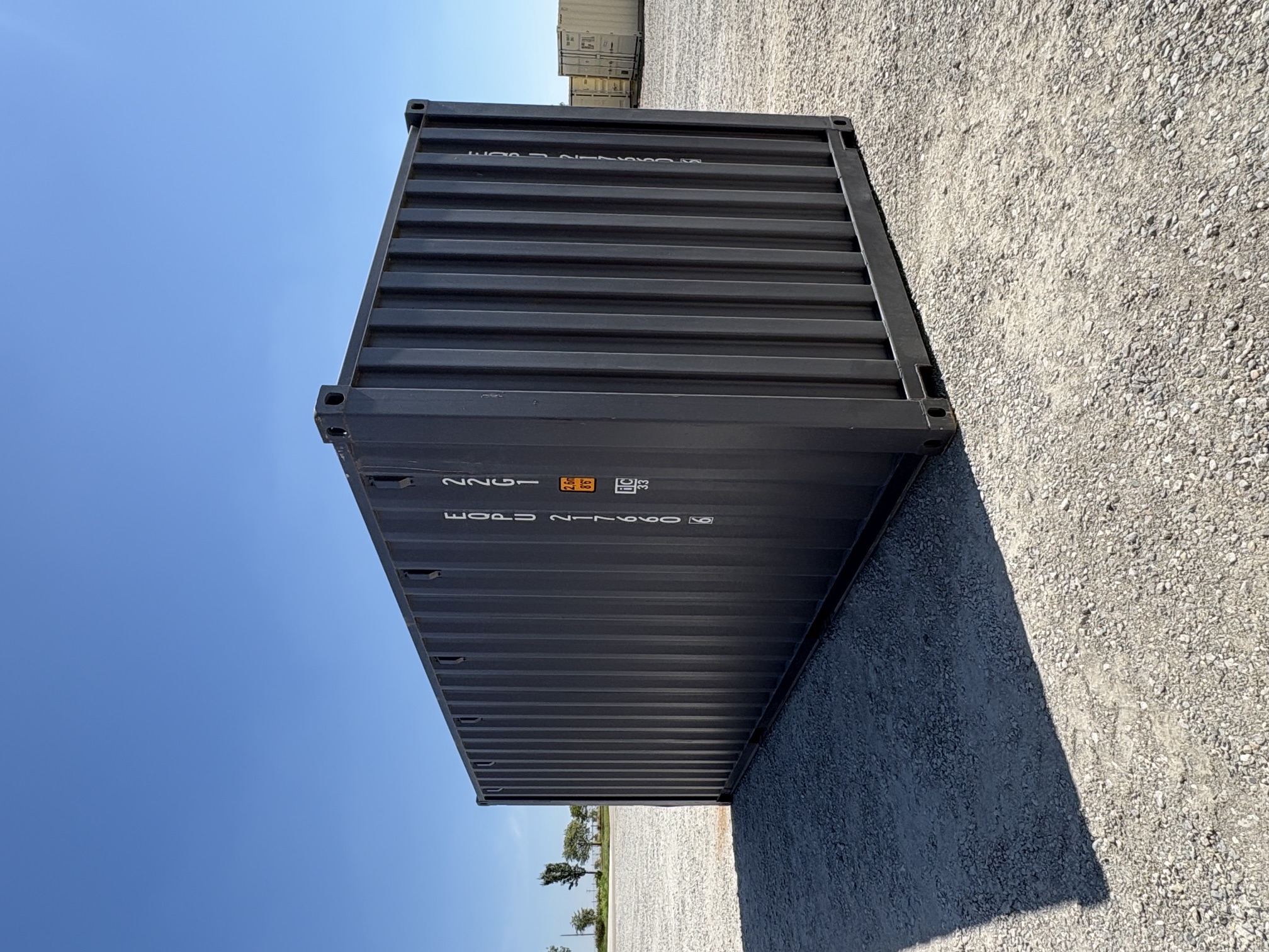 Rear corner view of the product