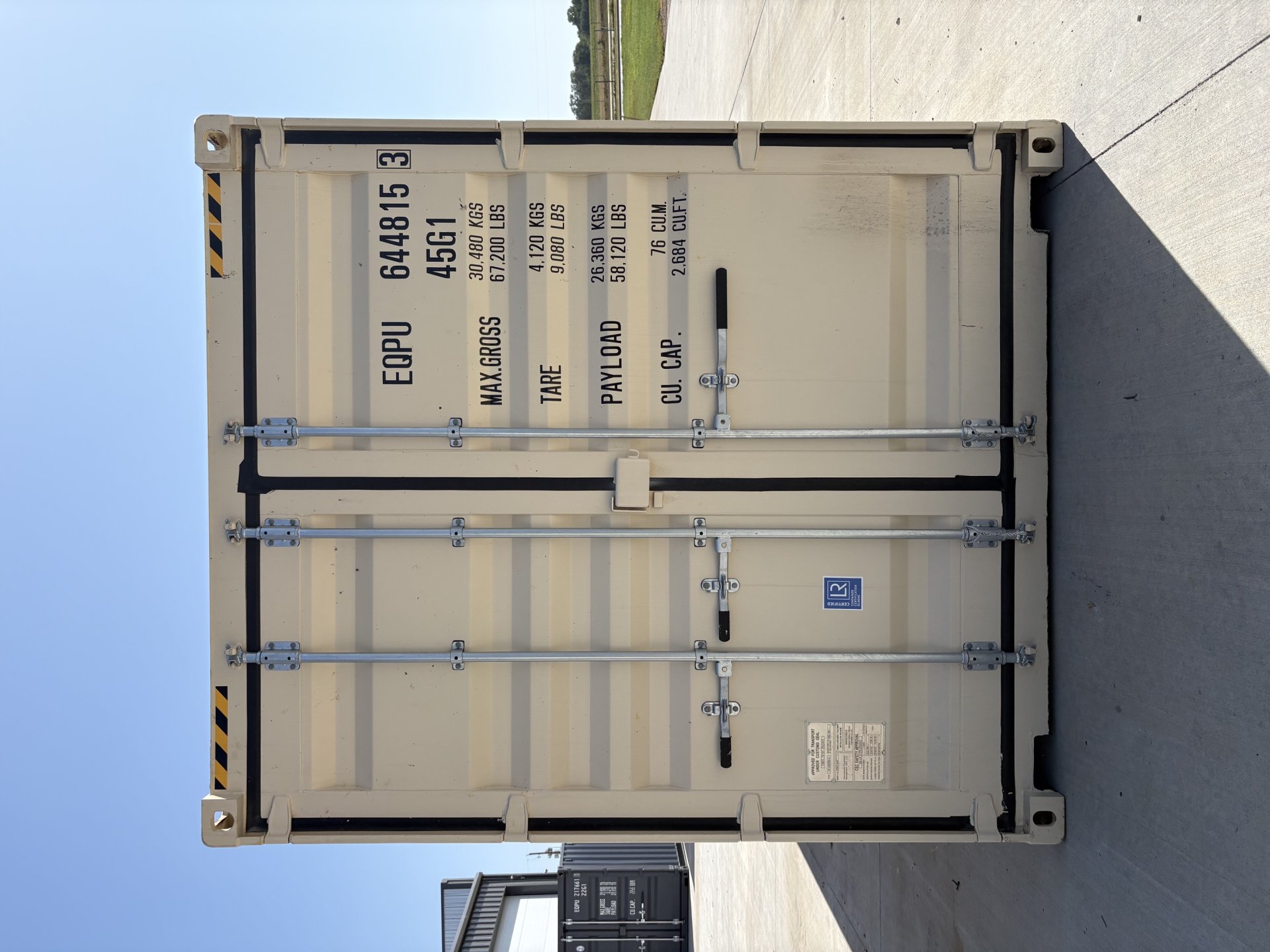 Front view of the product